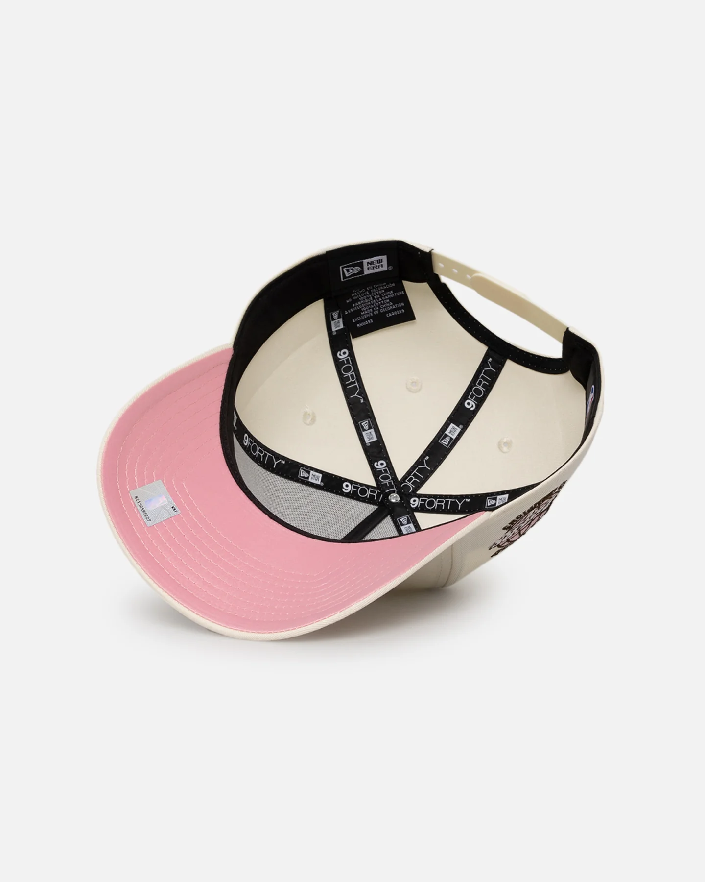 New Era Los Angeles Lakers 'Neapolitan Chrome' 9FORTY A-Frame Snapback Chrome/Pink Met - Image 6