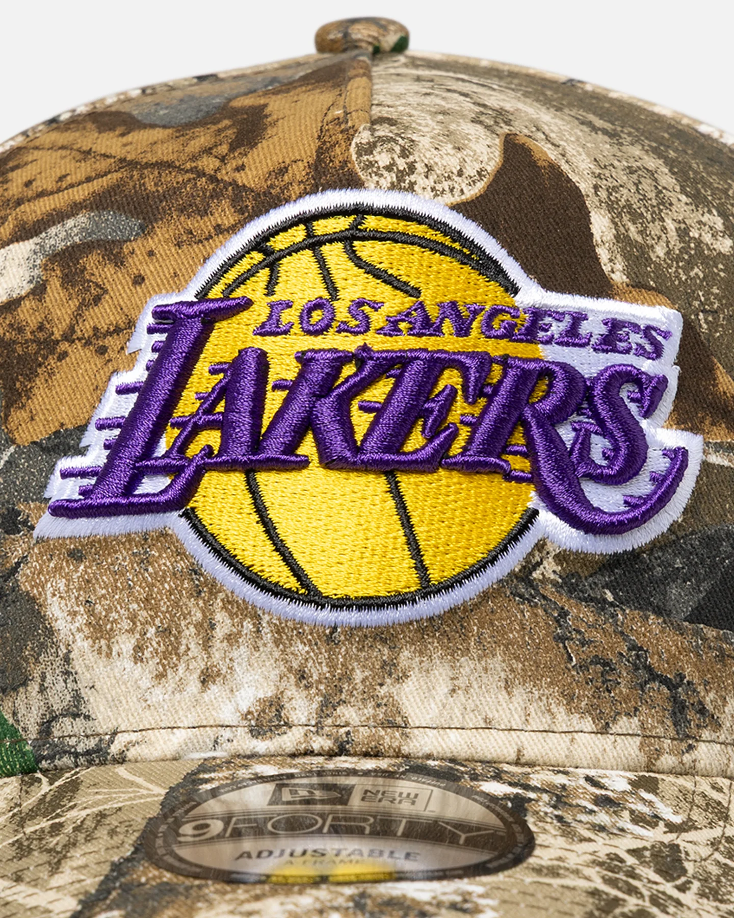New Era Los Angeles Lakers 'Real Tree Camo' 9FORTY A-Frame Snapback Real Tree Camo - Image 5