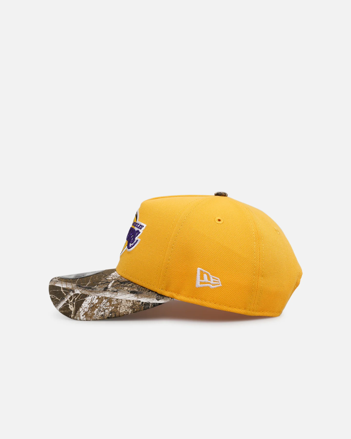 New Era Los Angeles Lakers 'Realtree Visor' 9FORTY A-Frame Snapback Official Team Color - Image 4