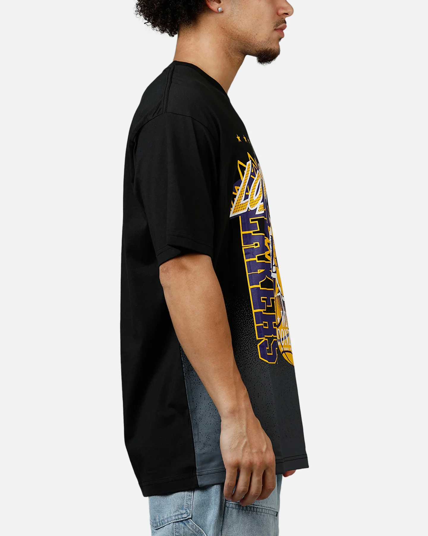 New Era Los Angeles Lakers Sport Class T-Shirt Black - Image 4