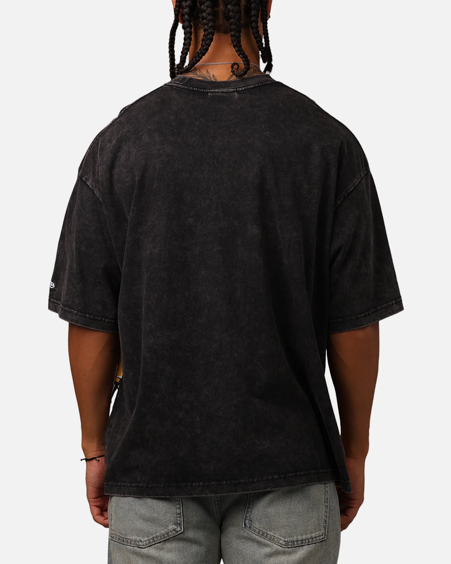 New Era Los Angeles Lakers Sport Class T-Shirt Washed Black - Image 2