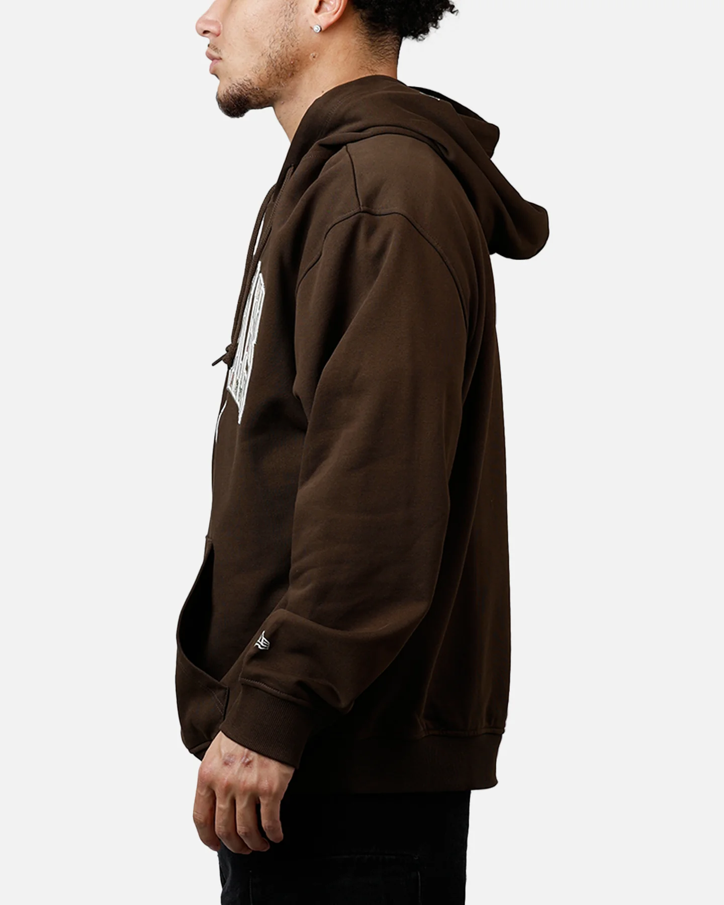 New Era Los Angeles Lakers Upholstery Hoodie Walnut - Image 5