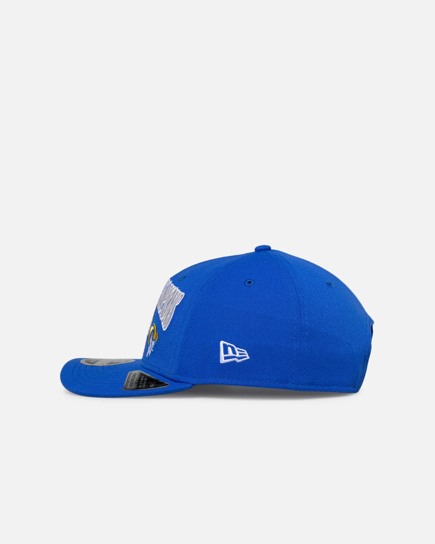 New Era Los Angeles Rams 'Super Bowl Champs' 9SEVENTY Stretch Snapback Official Team Colour - Image 4