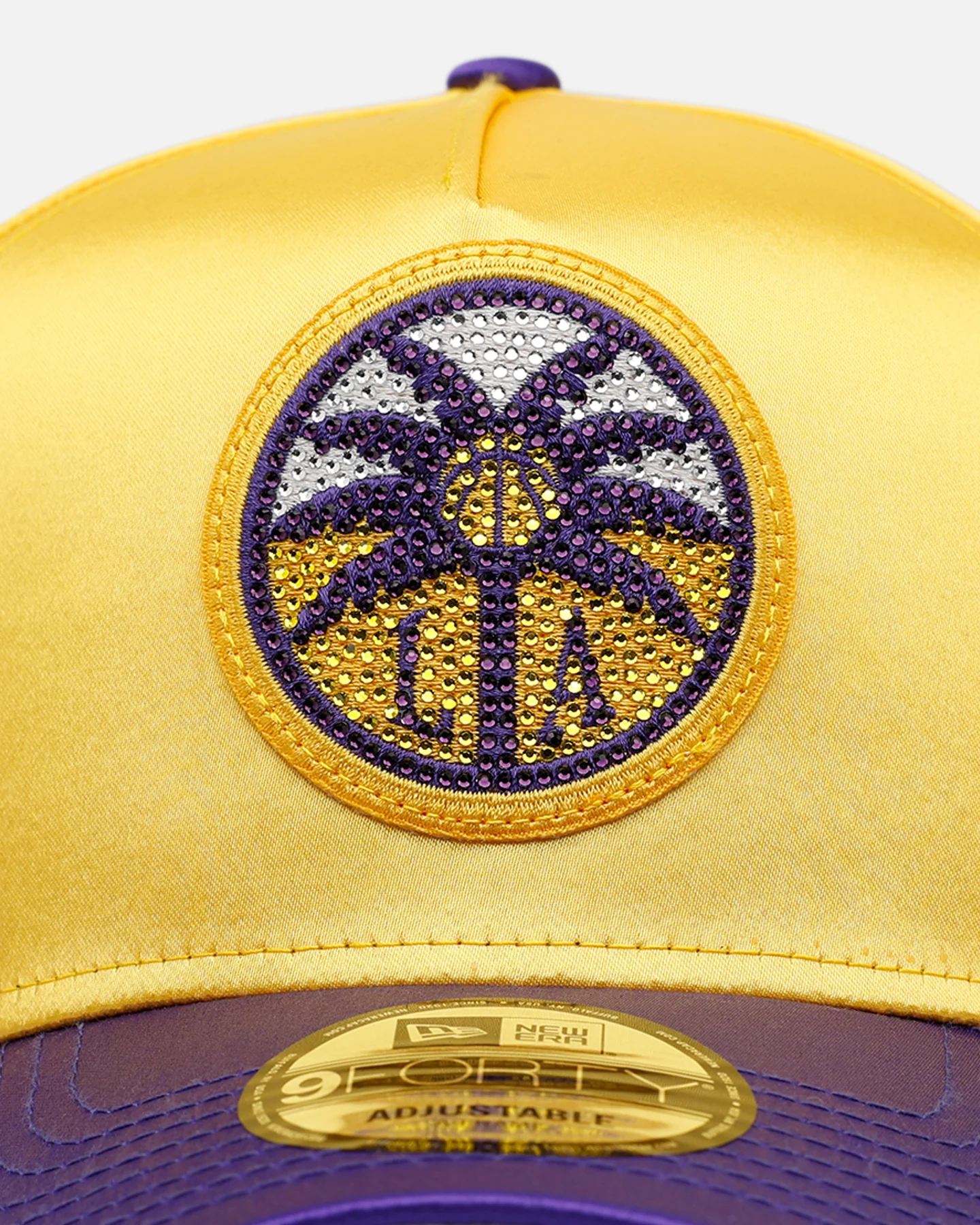 New Era Los Angeles Sparks 'Draft' 9FORTY A-Frame Snapback Official Team Color - Image 5
