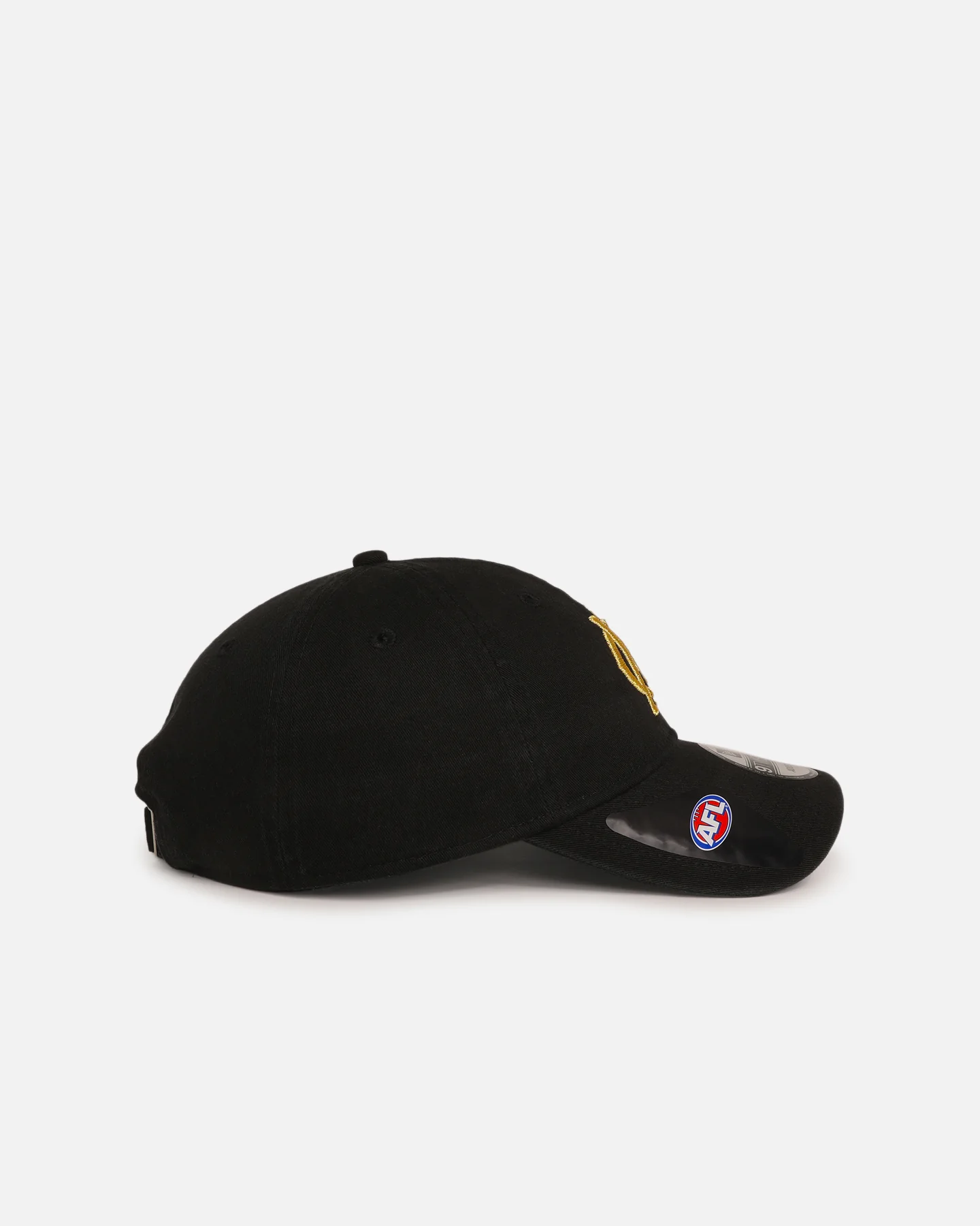 New Era Melbourne Football Club 'AFL Black & Gold' 9TWENTY Strapback Black/Gold - Image 3