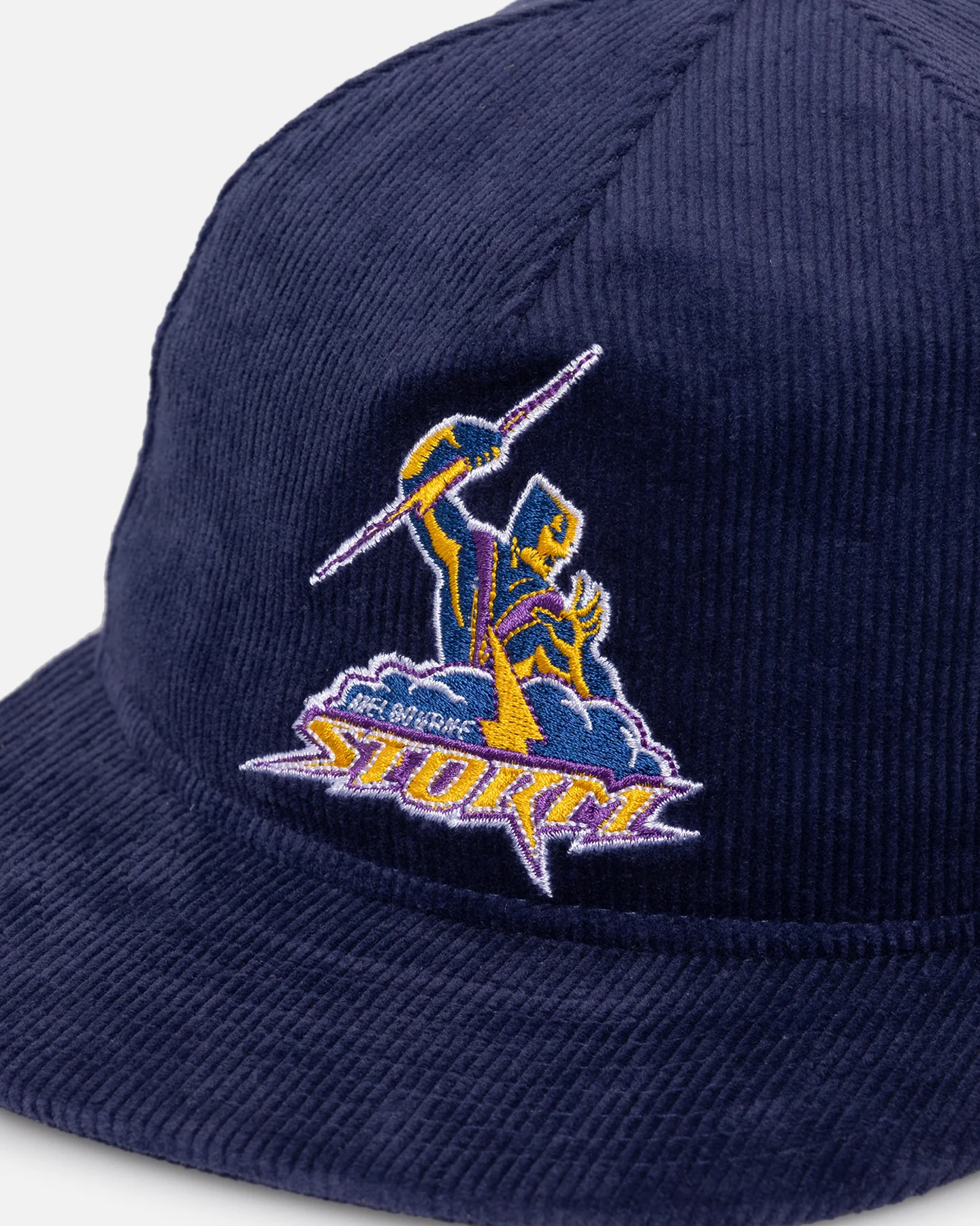 New Era Melbourne Storm 'NRL Retro Logo' Golfer Snapback OTC - Image 2