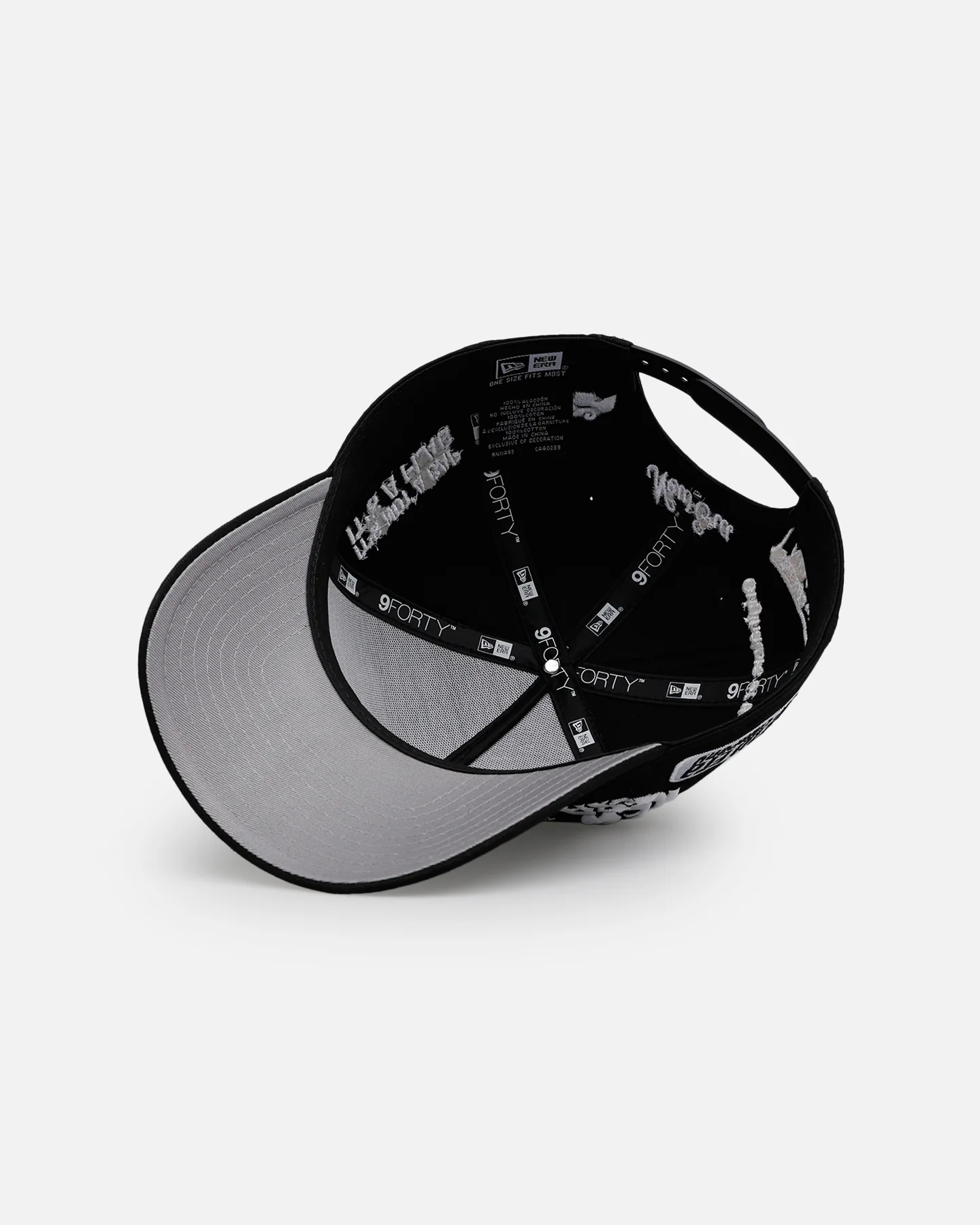 New Era Mexico National Baseball Team 'Mexico Spring Delivery' 9FORTY A-Frame Snapback Black/White - Image 6