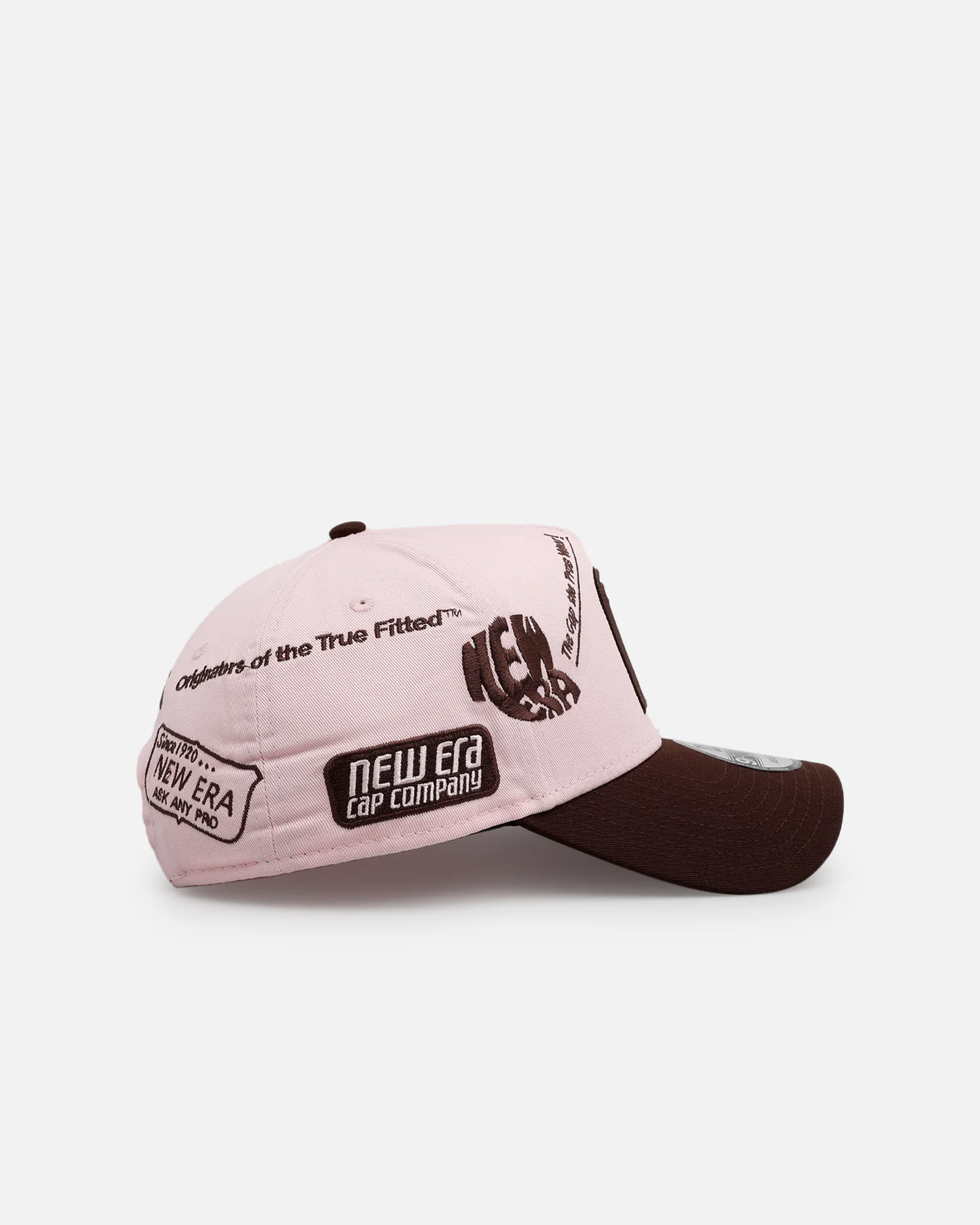 New Era Mexico National Baseball Team 'Mexico Spring Delivery' 9FORTY A-Frame Snapback Pink/Brown - Image 3