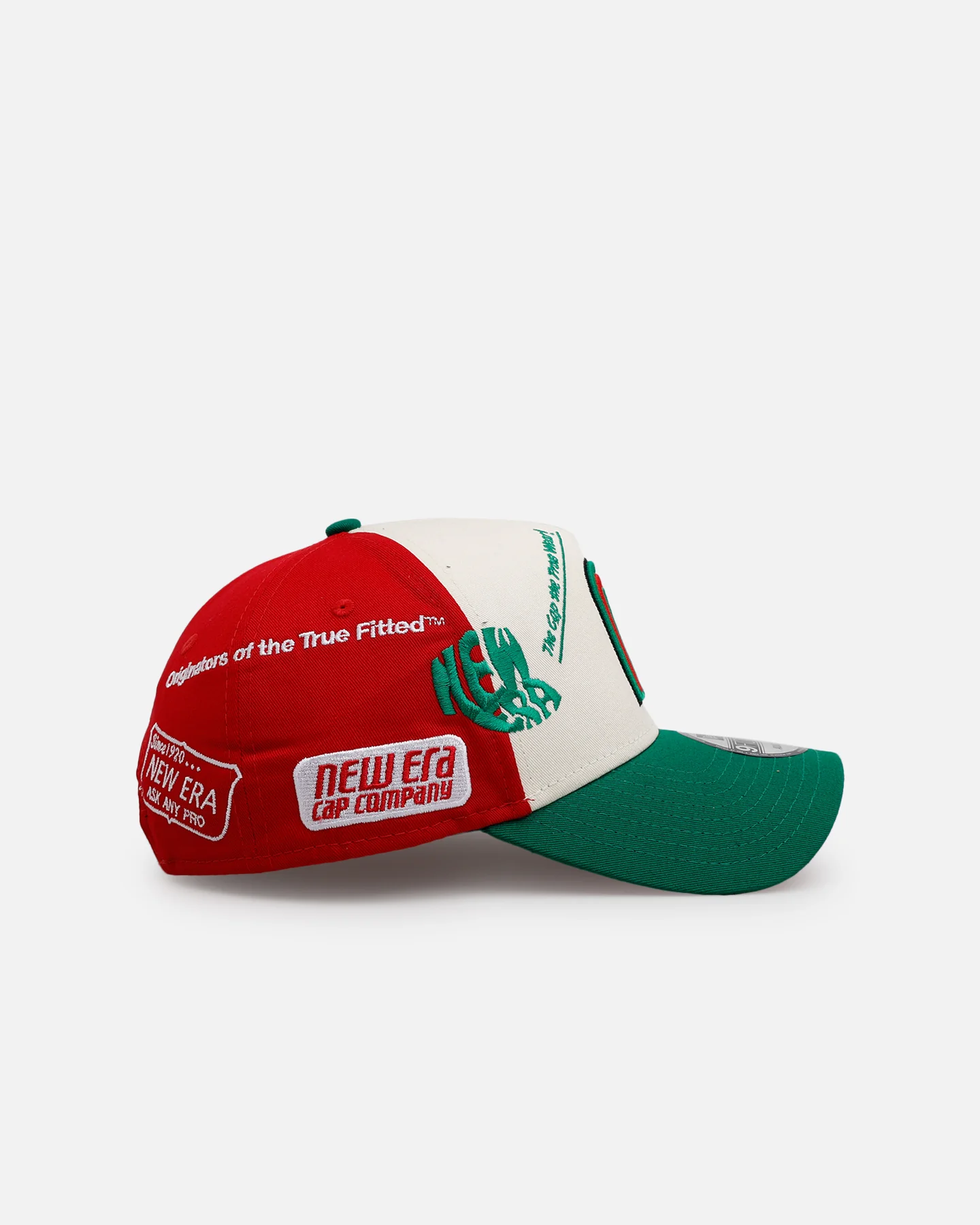 New Era Mexico National Baseball Team 'Mexico Spring Delivery' 9FORTY A-Frame Snapback Red/Green - Image 3