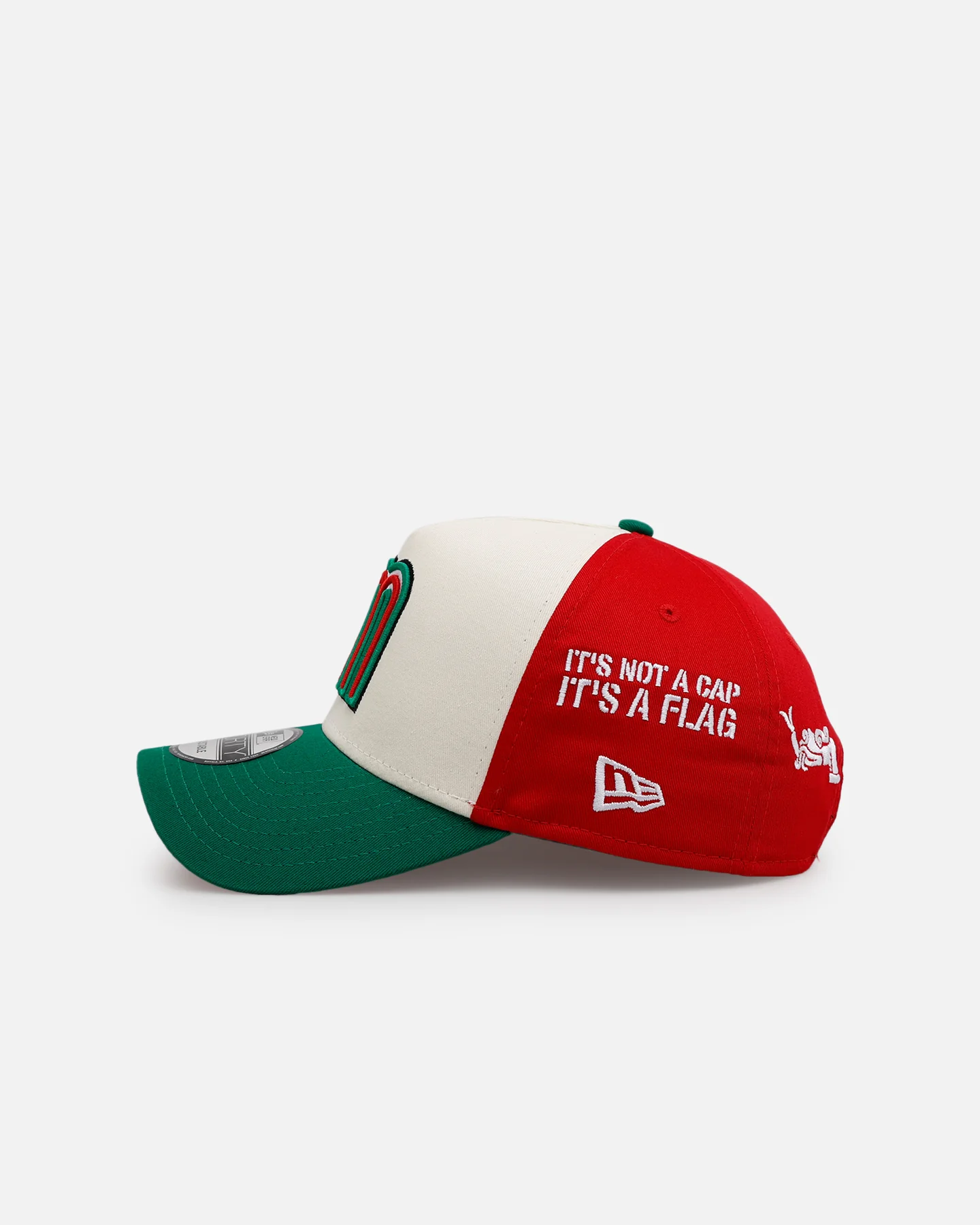 New Era Mexico National Baseball Team 'Mexico Spring Delivery' 9FORTY A-Frame Snapback Red/Green - Image 4