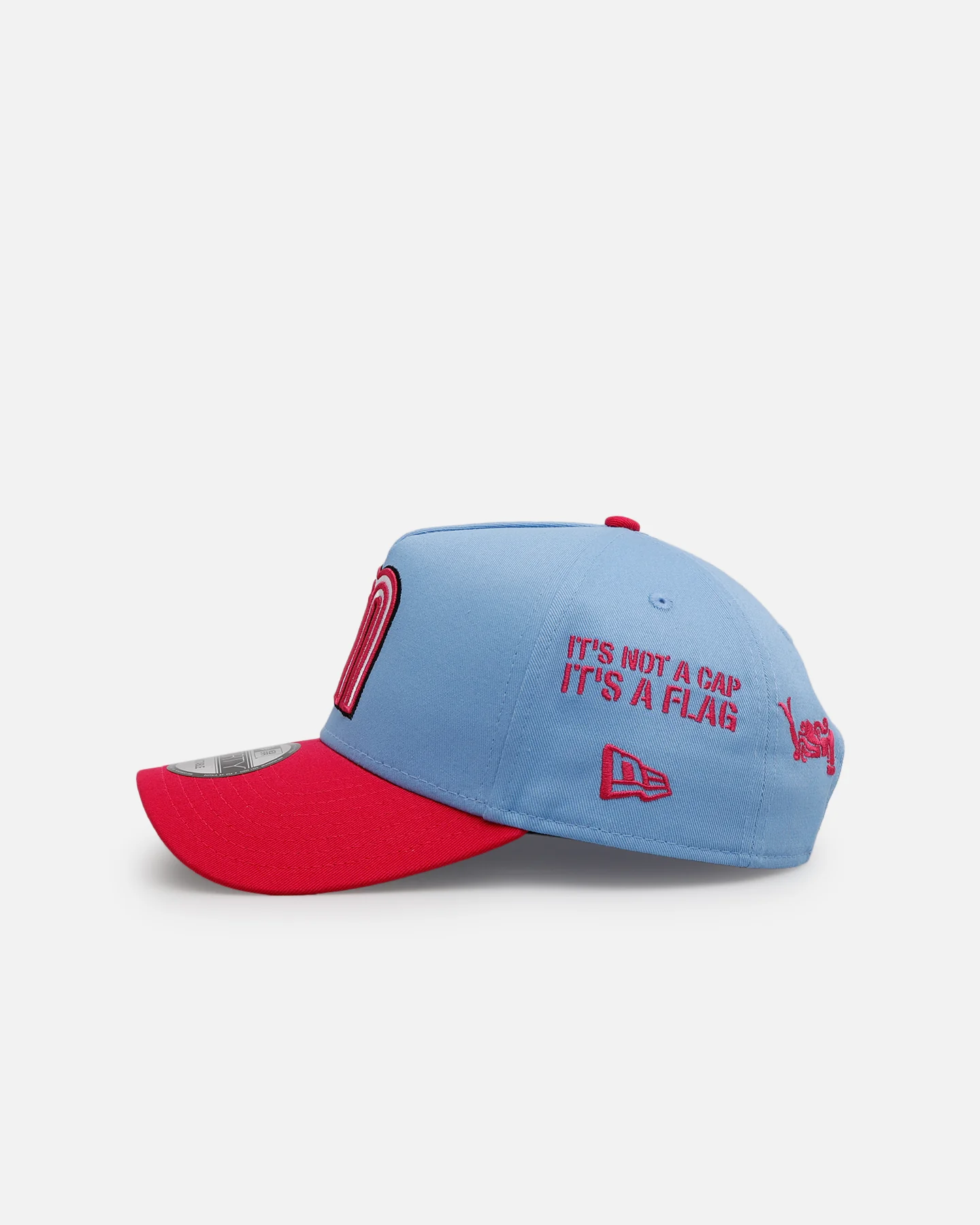 New Era Mexico National Baseball Team 'Mexico Spring Delivery' 9FORTY A-Frame Snapback Sky Blue - Image 4