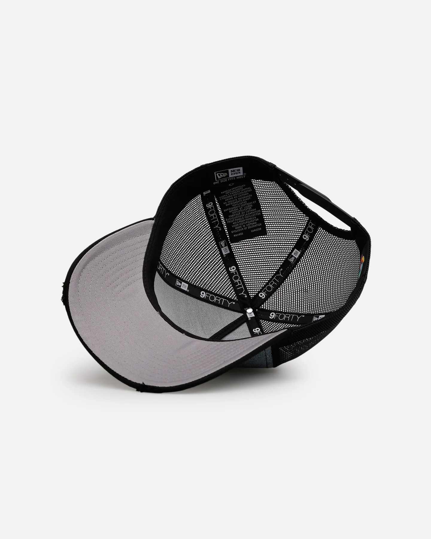 New Era Mexico National Baseball Team 'Bleach' 9FORTY A-Frame Trucker Snapback Denim - Image 6