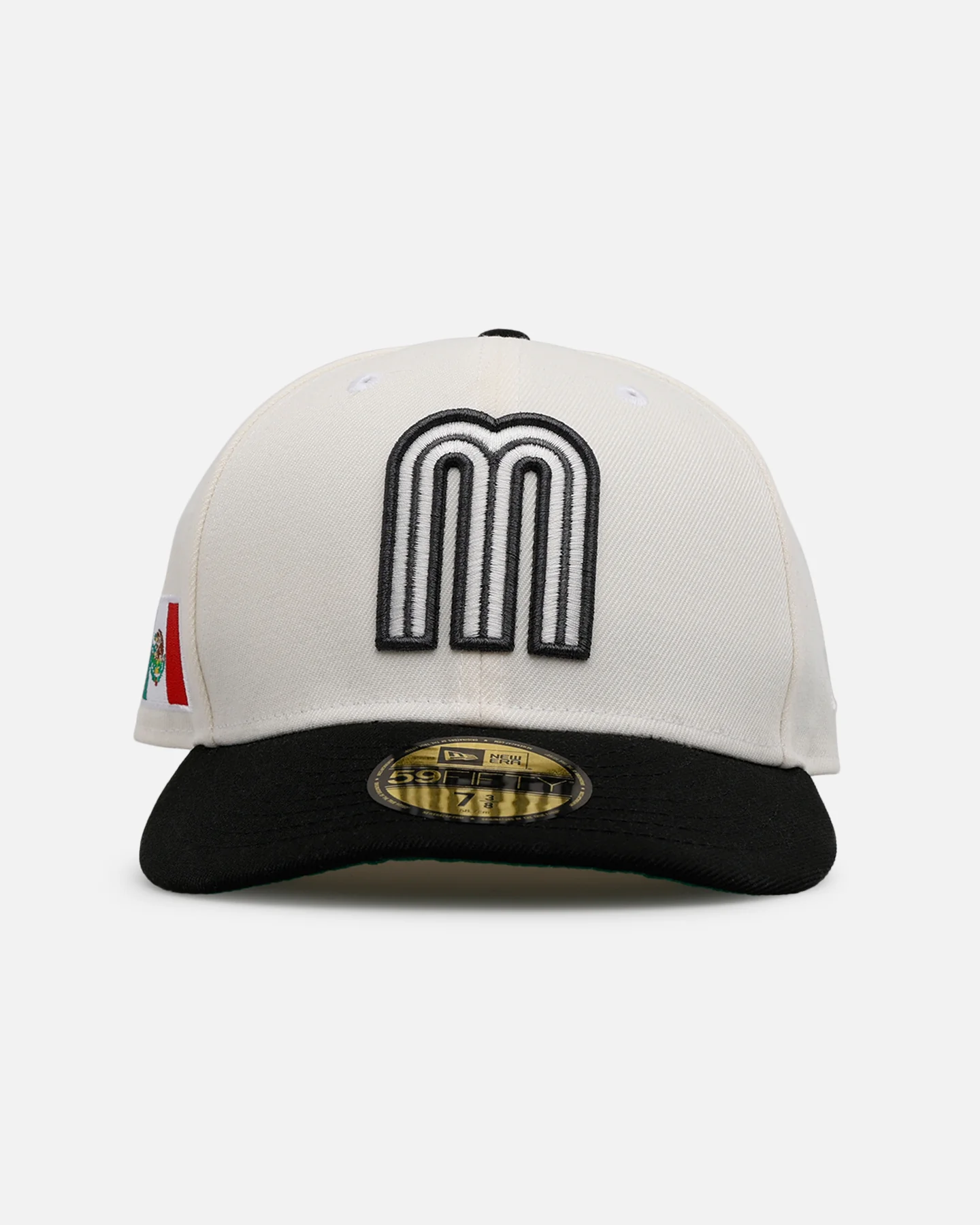 New Era Mexico National Baseball Team 'Chrome Black Metallic' 59FIFTY Fitted Chrome/Black - Image 7