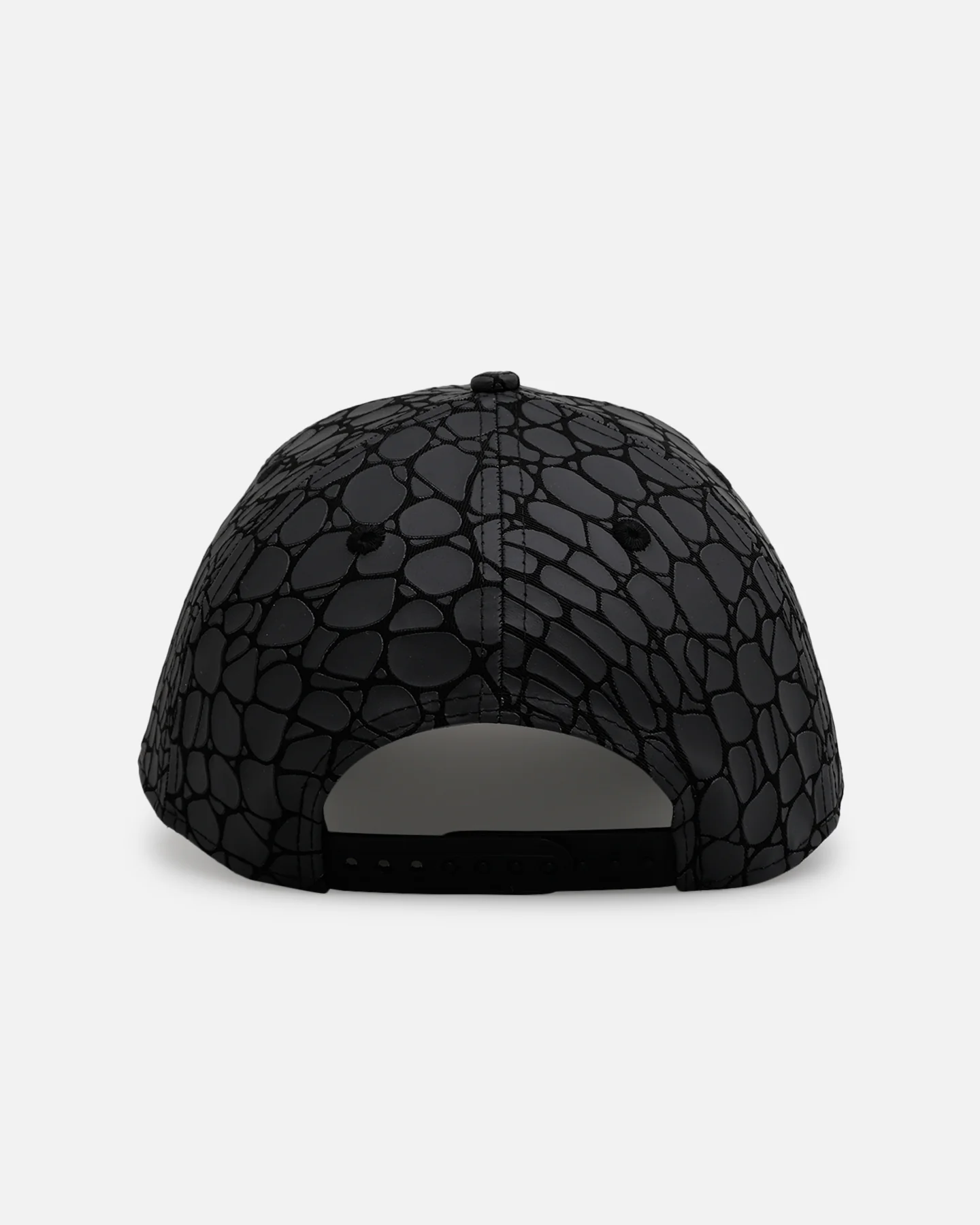 New Era Mexico National Baseball Team 'Croc Skin' 9FORTY A-Frame Snapback Black - Image 2