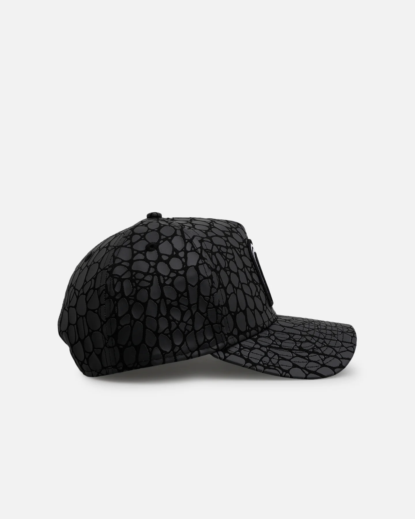 New Era Mexico National Baseball Team 'Croc Skin' 9FORTY A-Frame Snapback Black - Image 3