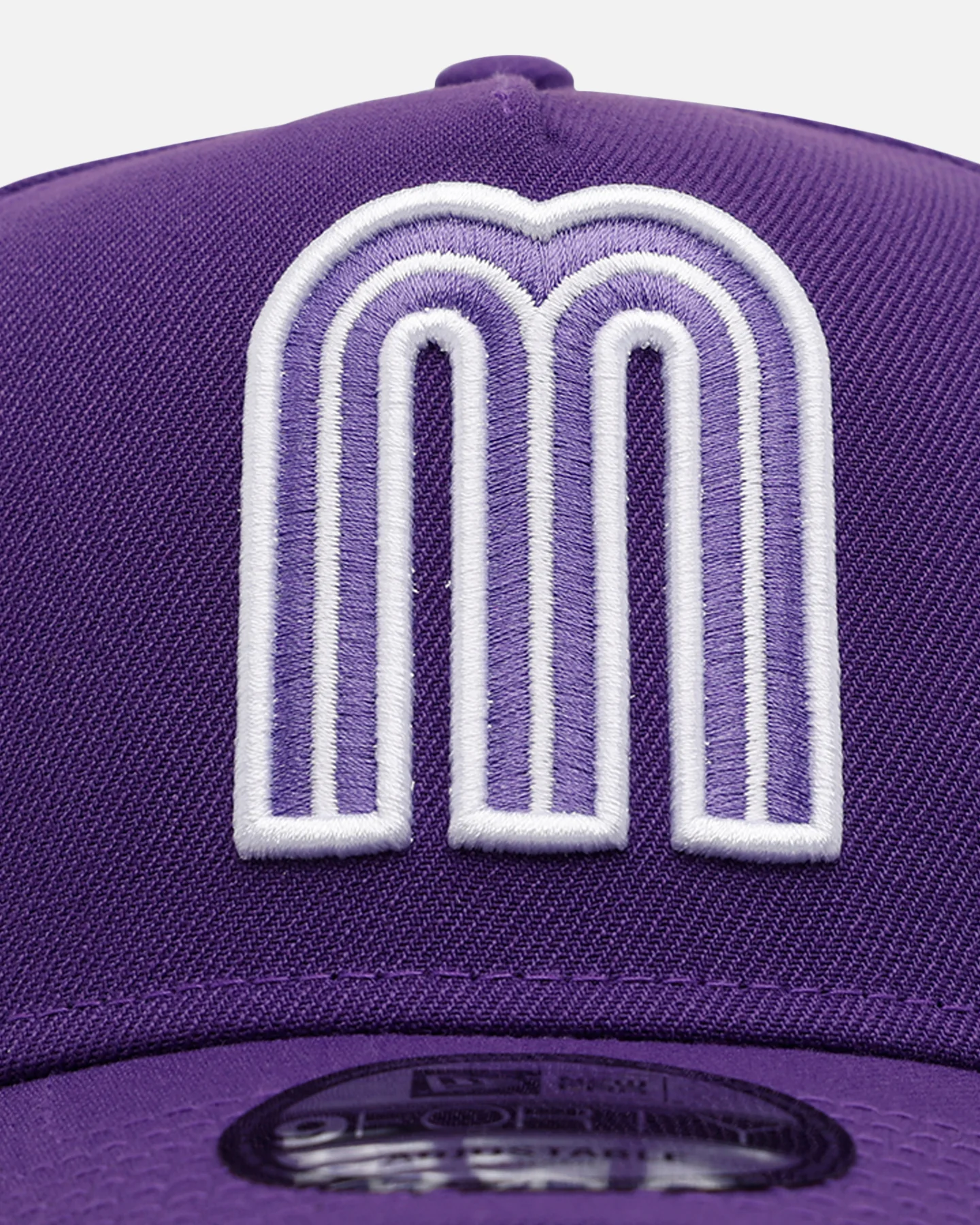 New Era Mexico National Baseball Team 'Mexico Polychromatic' 9FORTY A-Frame Snapback Purple - Image 5