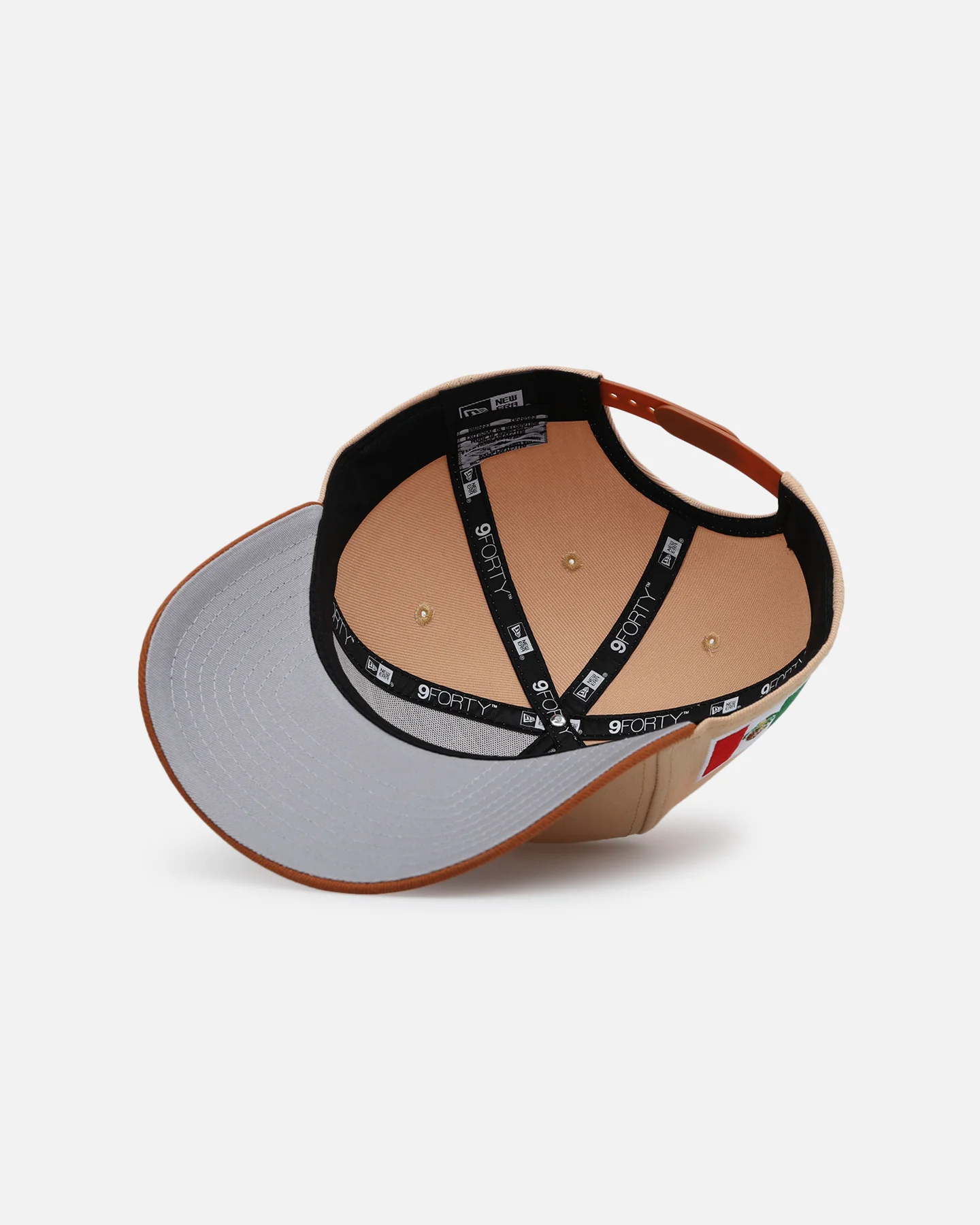 New Era Mexico National Baseball Team 'Mexico Variety Pack' 9FORTY A-Frame Snapback Tan/Brown - Image 6