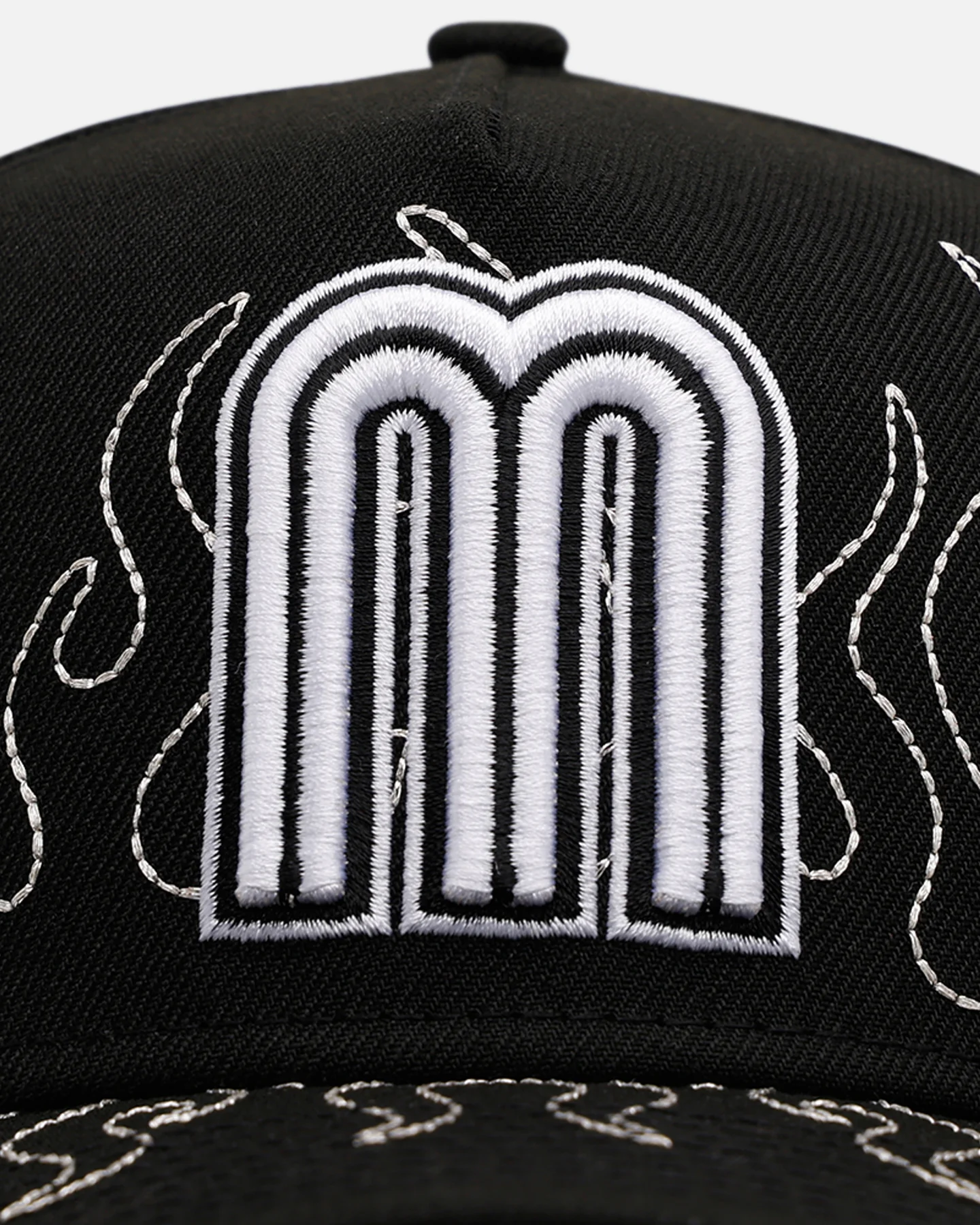 New Era Mexico National Baseball Team 'Outline Flames' 9FORTY A-Frame Snapback Black - Image 5