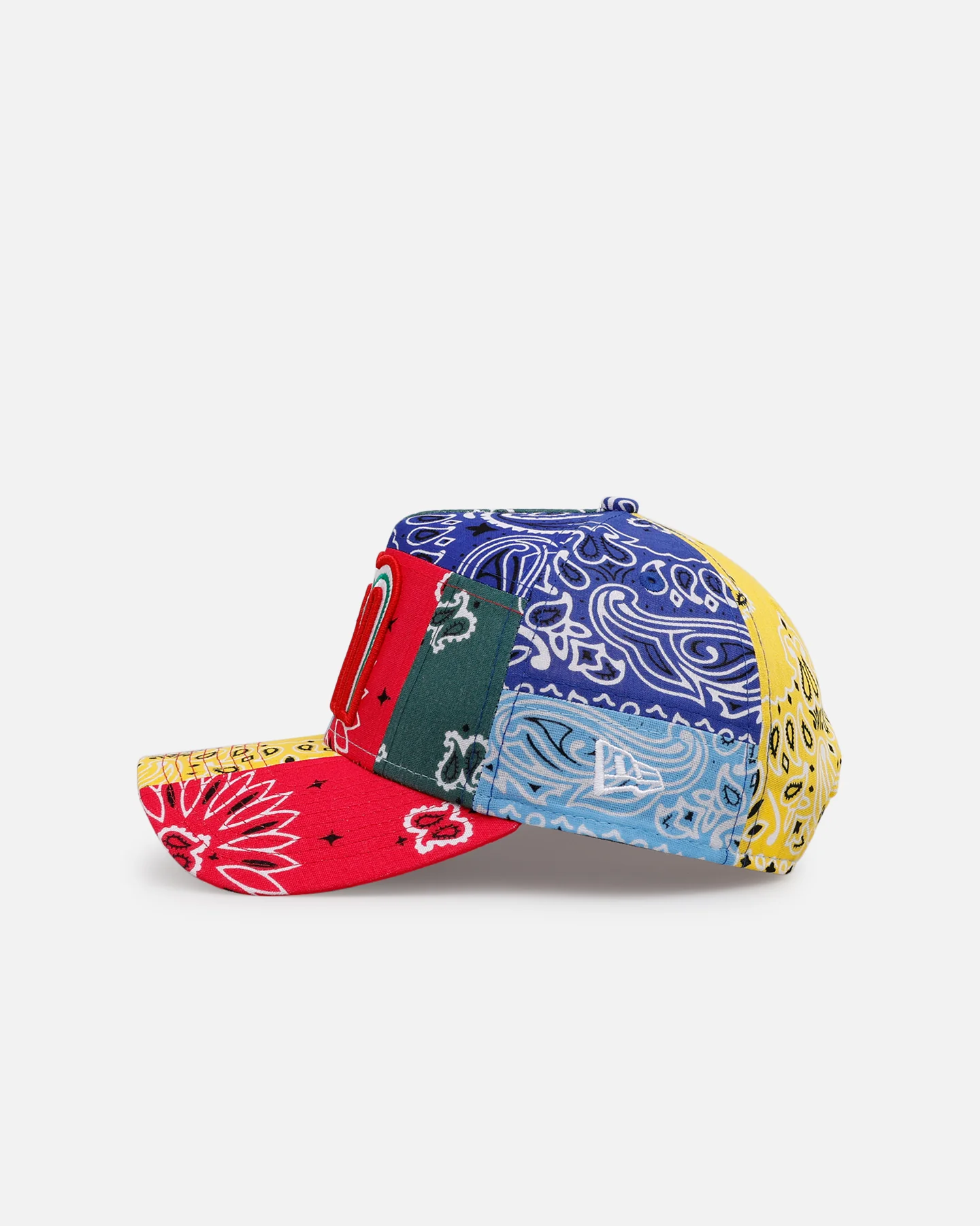 New Era Mexico National Baseball Team 'Paisley Patchwork' 9FORTY A-Frame Snapback Multi - Image 4
