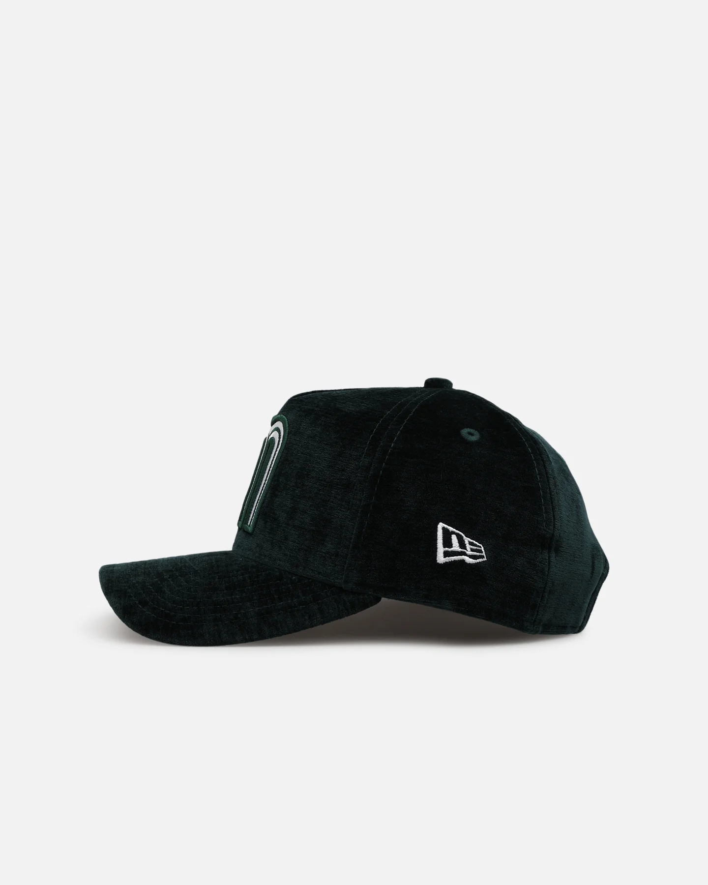 New Era Mexico National Baseball Team 'Plush Chenille' 9FORTY A-Frame Snapback Dark Green - Image 5
