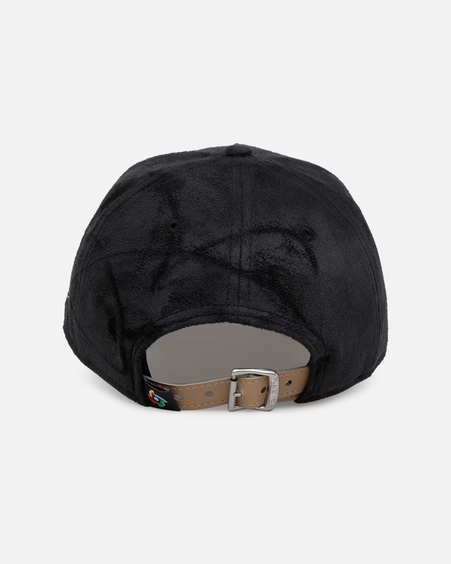 New Era Mexico National Baseball Team 'Suede' 9FORTY A-Frame Strapback Black/Tan - Image 3