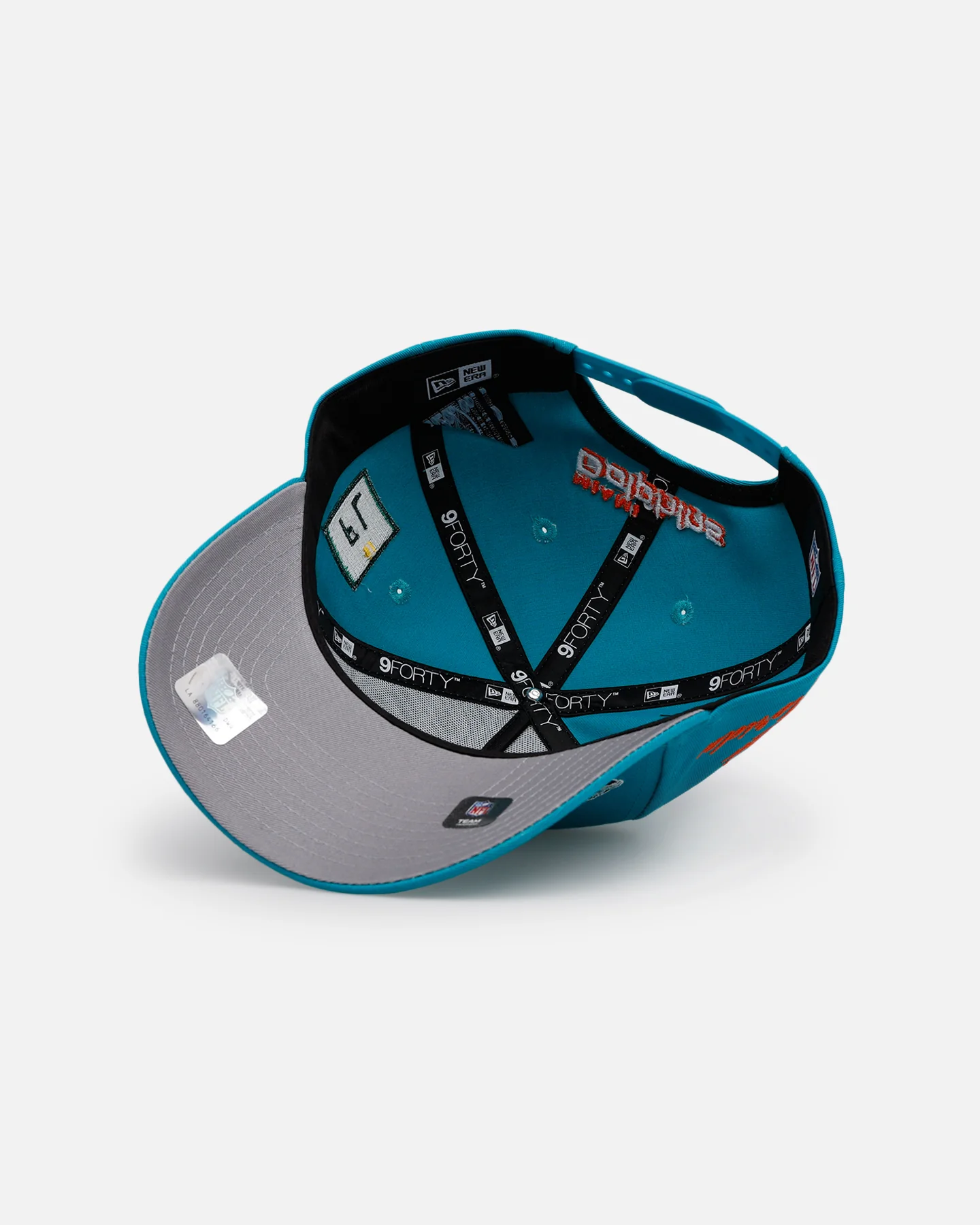 New Era Miami Dolphins 'City Icons' 9FORTY A-Frame Snapback Teal - Image 6