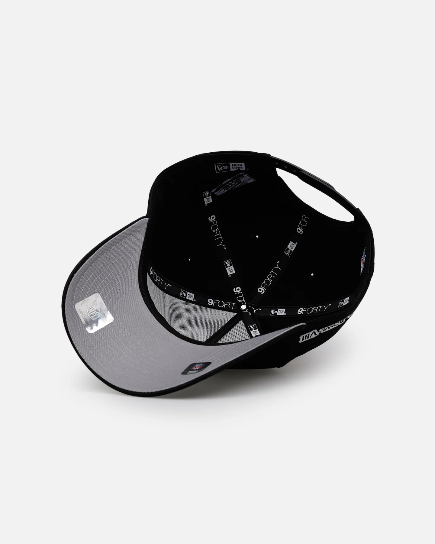 New Era Miami Dolphins 'Gothic Arch 2.0' 9FORTY A-Frame Snapback Black/White - Image 6