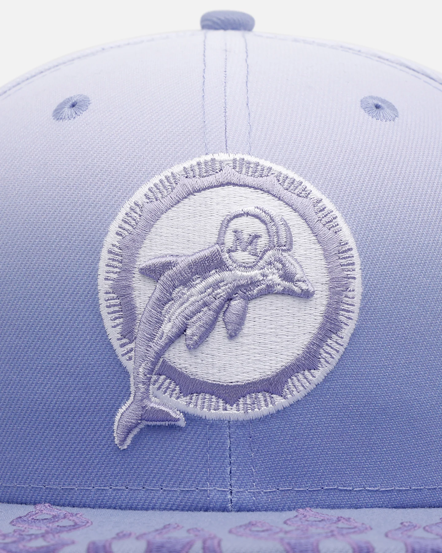 New Era Miami Dolphins 'Sundye Flames' 59FIFTY Fitted Lavender - Image 6