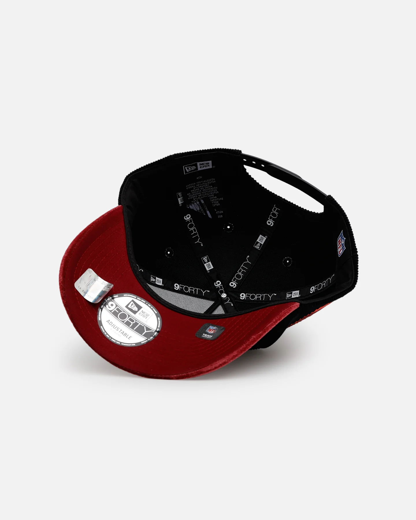 New Era Miami Dolphins 'Velvet Cord Certified Lover' 9FORTY A-Frame Premium Corduroy Snapback Black - Image 7