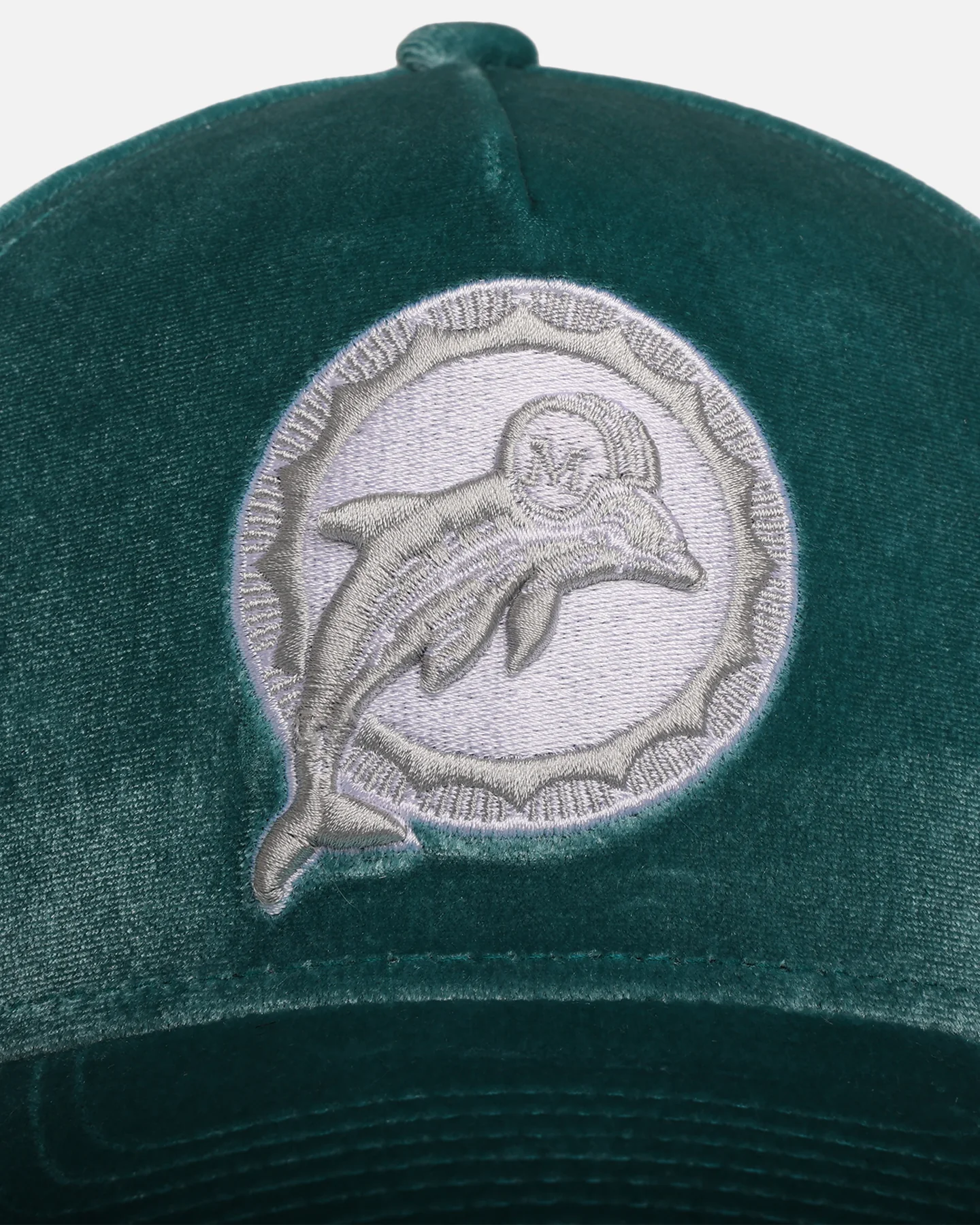 New Era Miami Dolphins 'Velvet Dreams 2.0' 9FORTY A-Frame Snapback Pine Green - Image 6