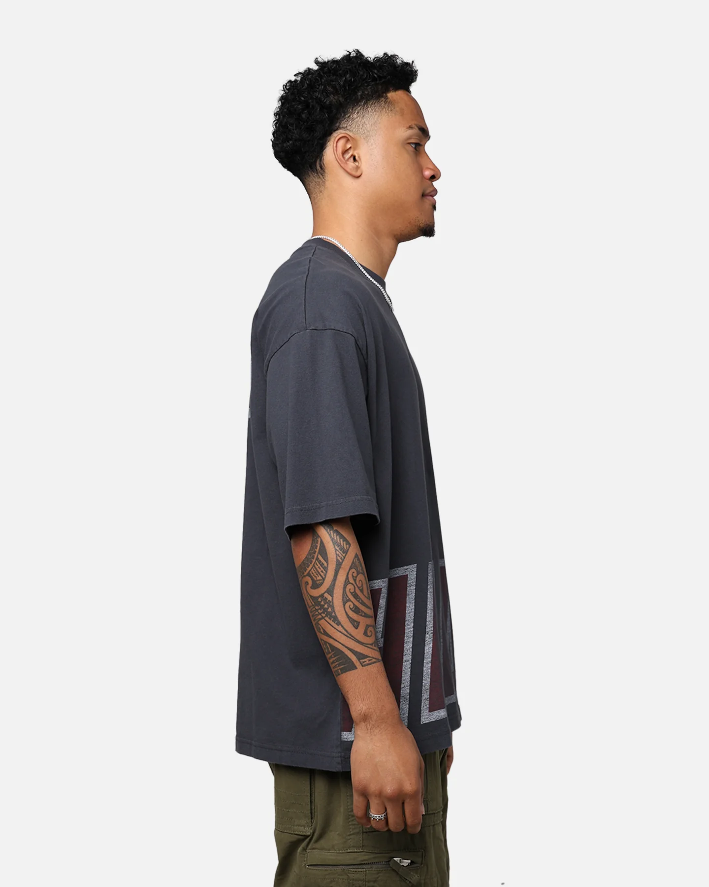 New Era Miami Heat Oversized T-Shirt Black - Image 6
