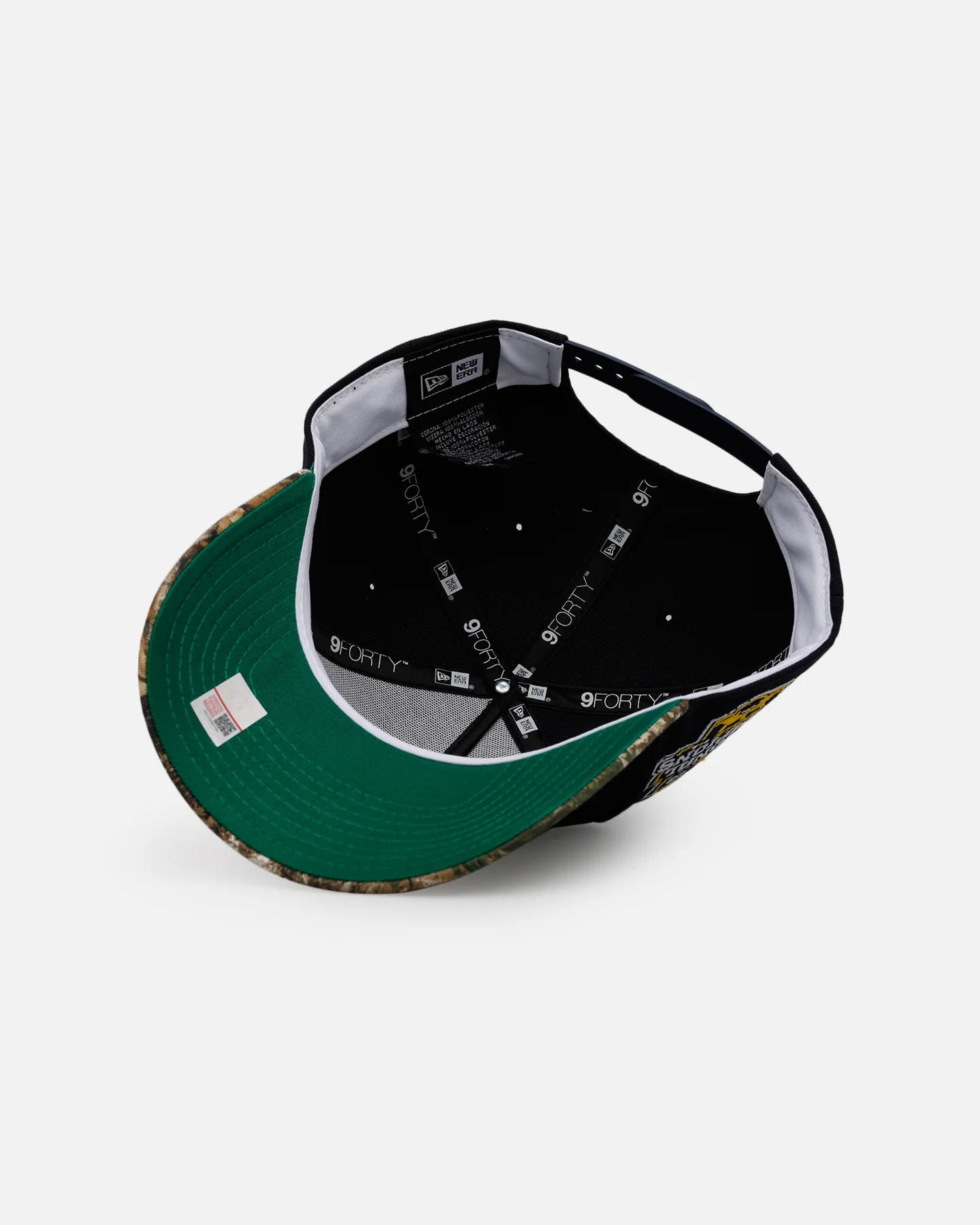 New Era Michigan Wolverines Football 'Realtree Visor' 9FORTY A-Frame Snapback Official Team Color - Image 6