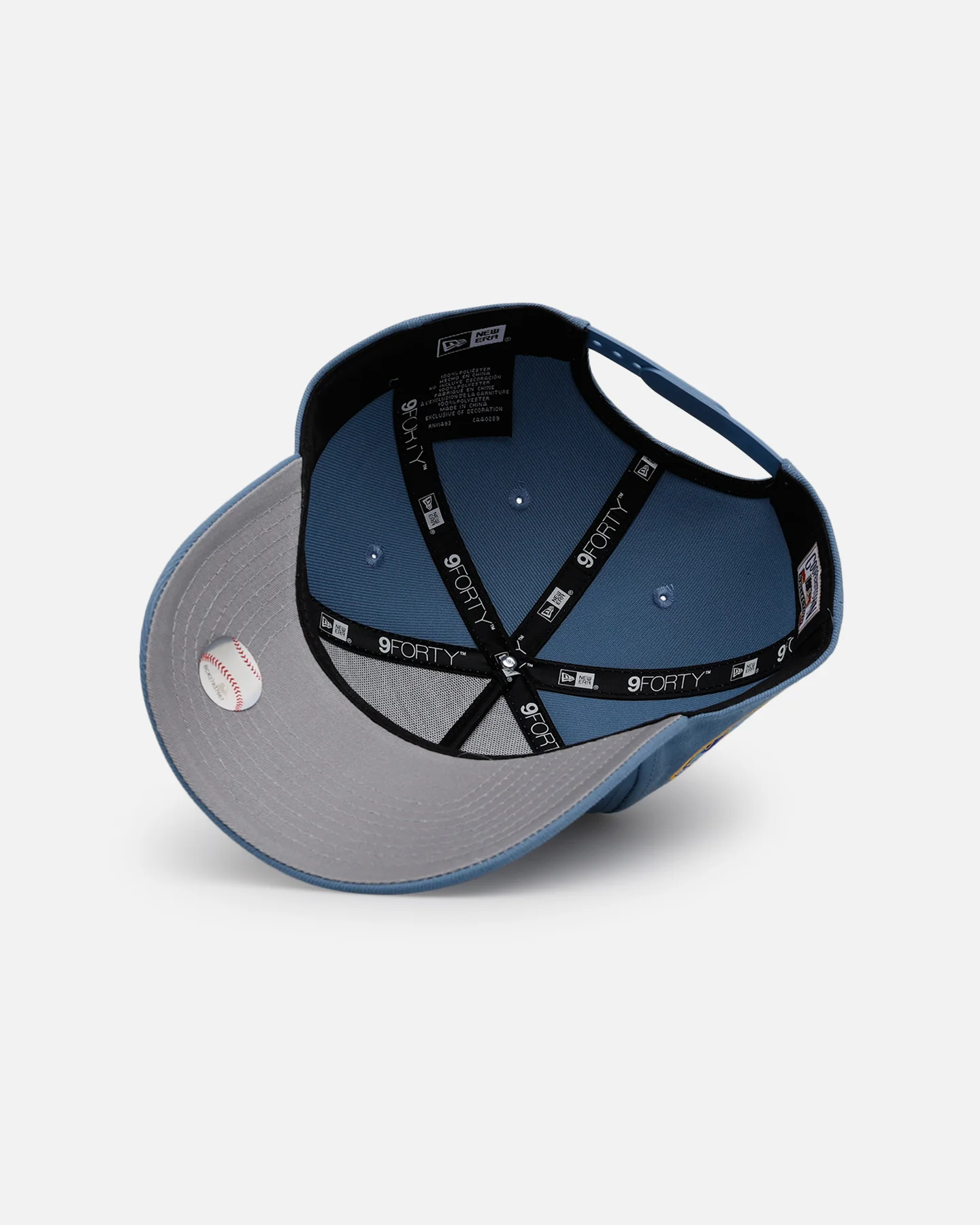 New Era Milwaukee Brewers 'Faded Blue' 9FORTY A-Frame Snapback Faded Blue - Image 6