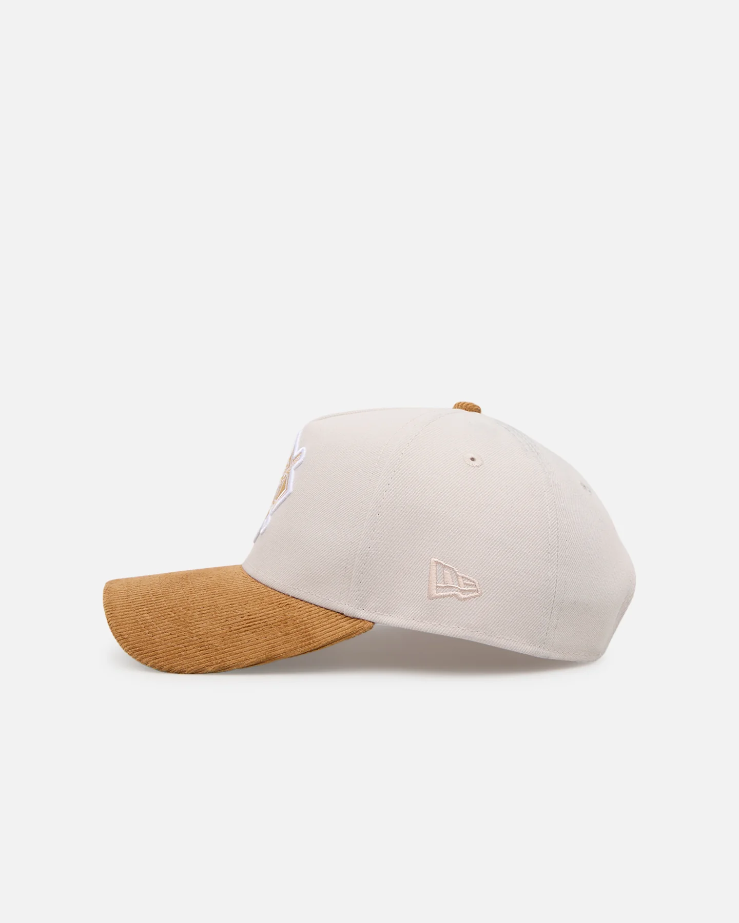 New Era Milwaukee Brewers 'Honey Pot' 9FORTY A-Frame Snapback Stone/Wheat - Image 4