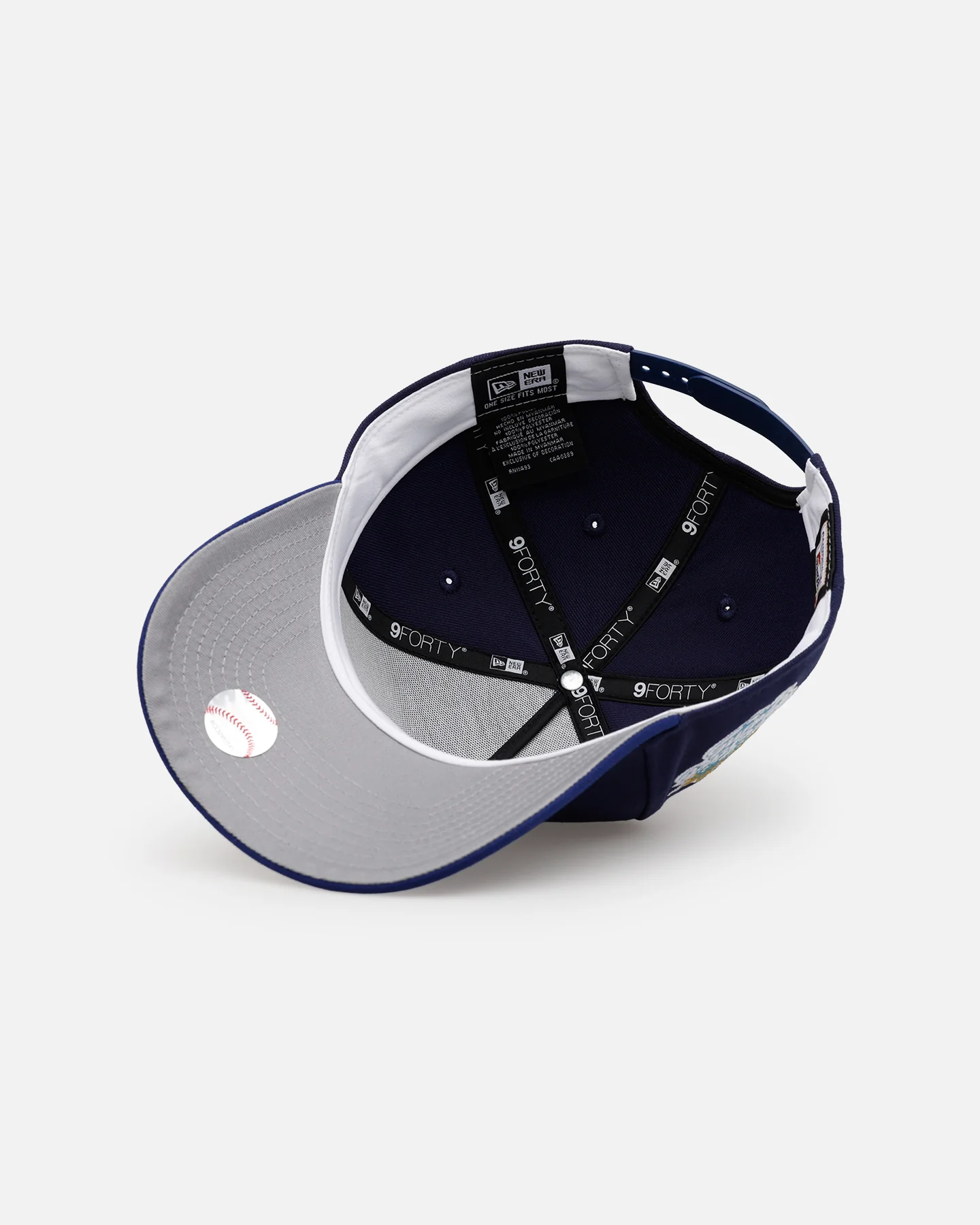 New Era Milwaukee Brewers 'Original Team Colours Two Toned' 9FORTY A-Frame Snapback Original Team Colours - Image 6