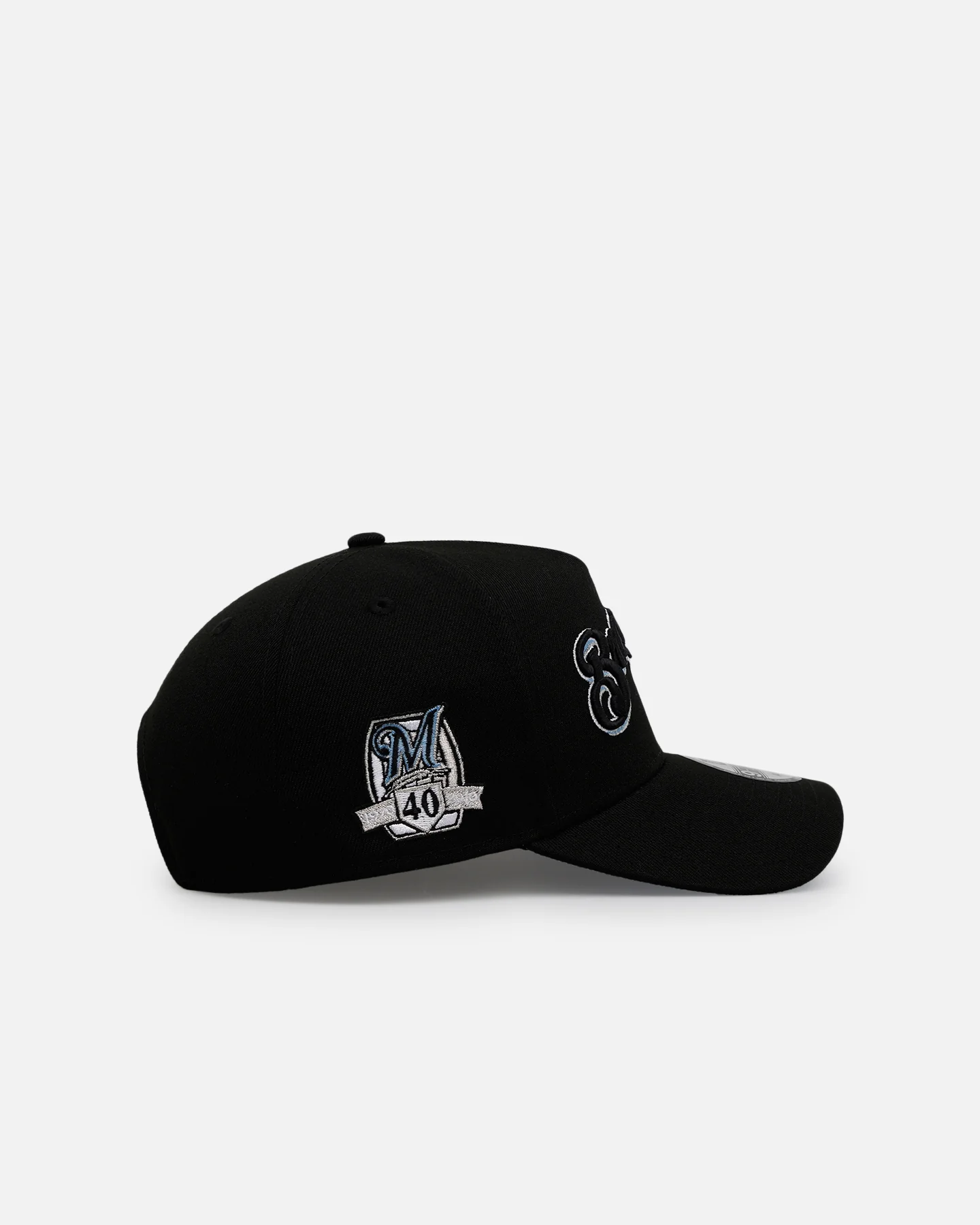New Era Milwaukee Brewers 'Wrestlepack' 9FORTY A-Frame Snapback Black - Image 3