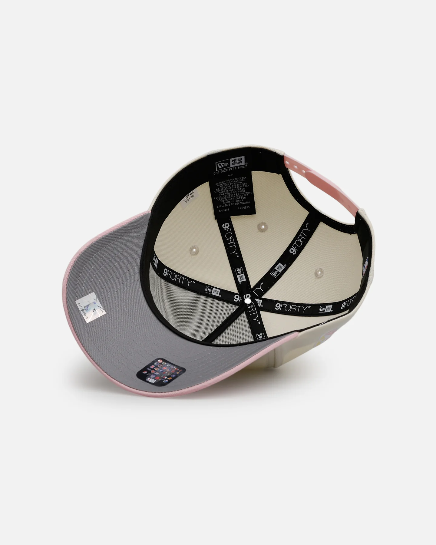 New Era Milwaukee Bucks 'Pink Lemonade' 9FORTY A-Frame Snapback Pink/Yellow - Image 6