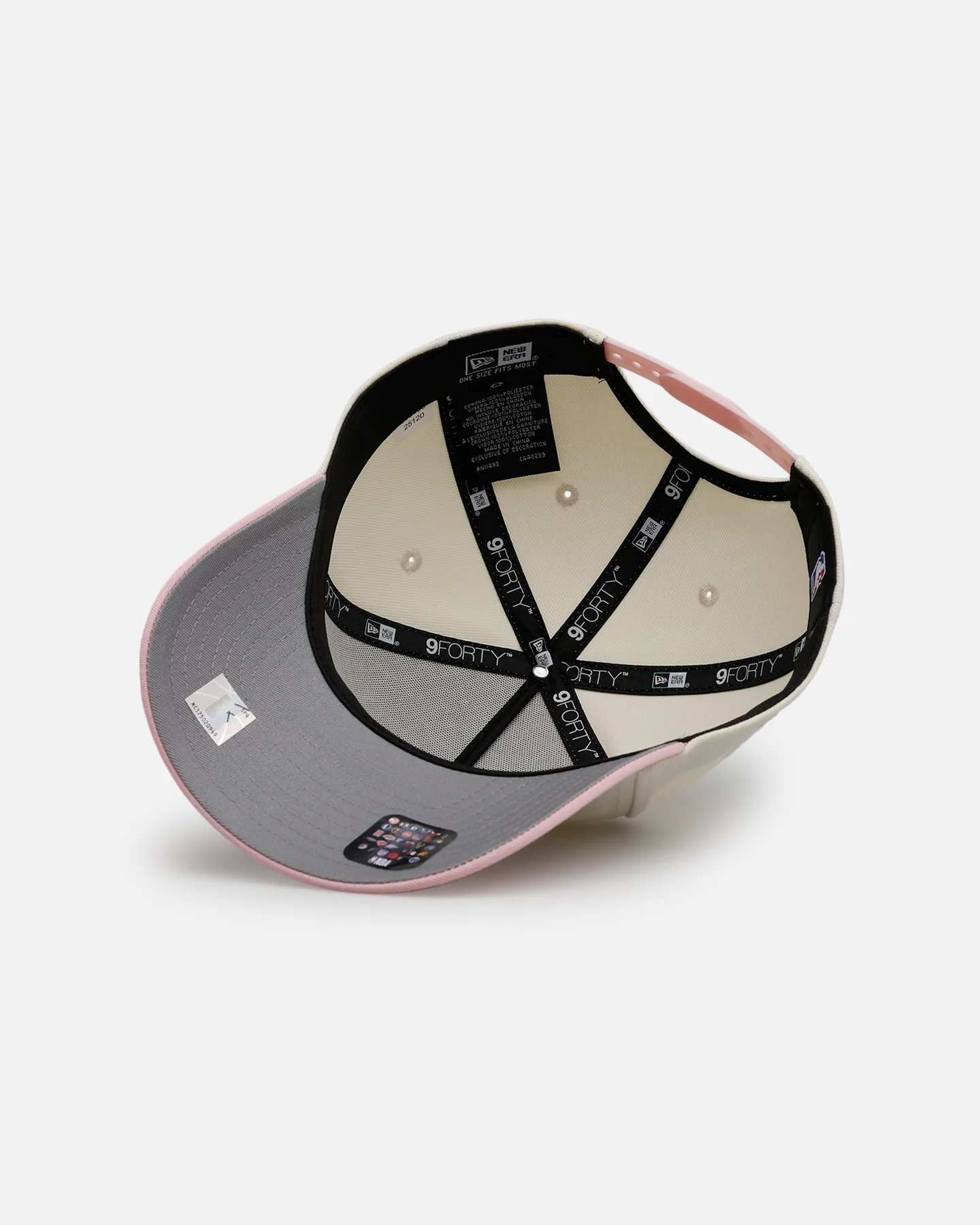 New Era Minnesota Timberwolves 'Pink Lemonade' 9FORTY A-Frame Snapback Pink/Yellow - Image 6