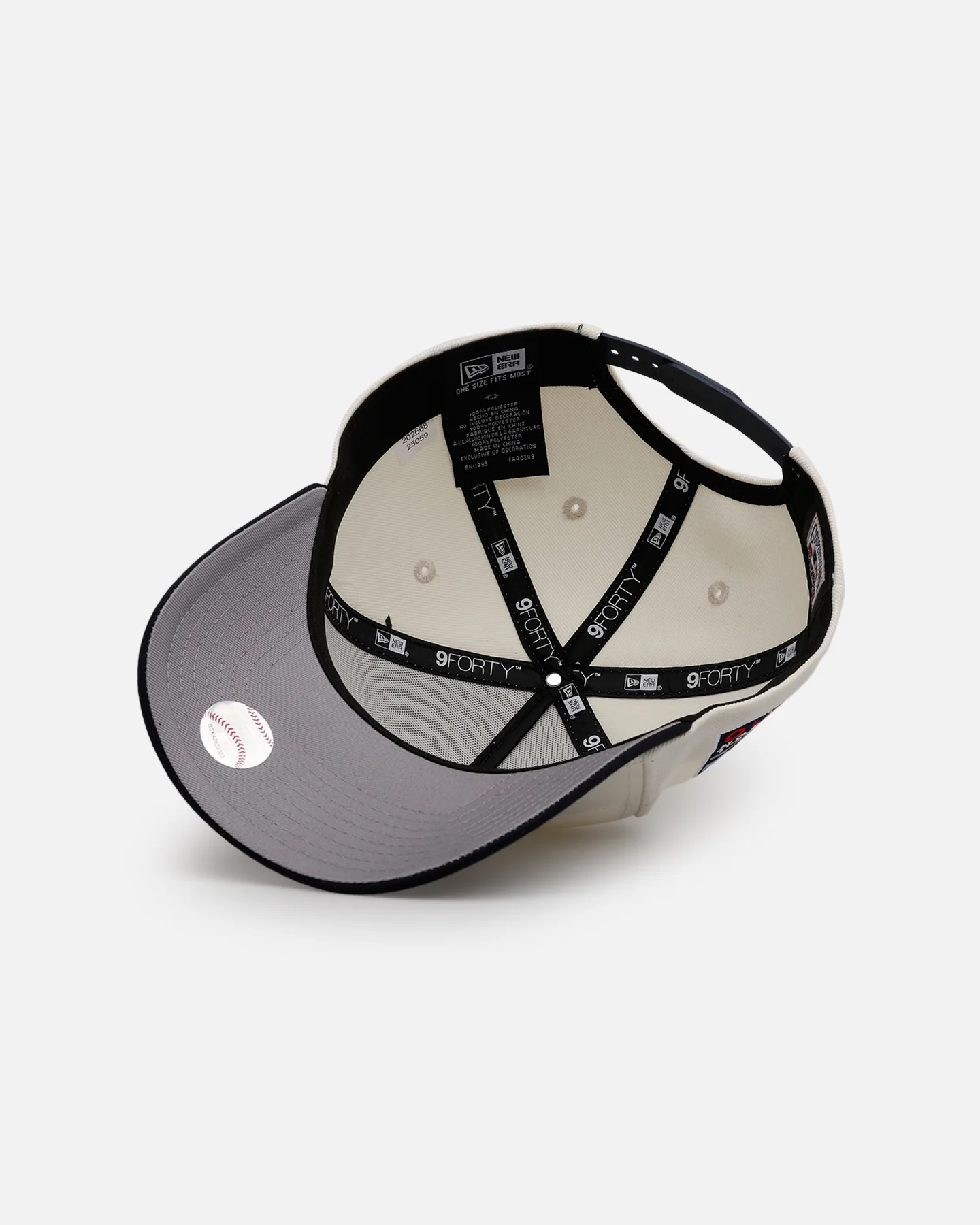 New Era Minnesota Twins 'Team Color Visor' 9FORTY A-Frame Snapback Chrome/Official Team Color - Image 6