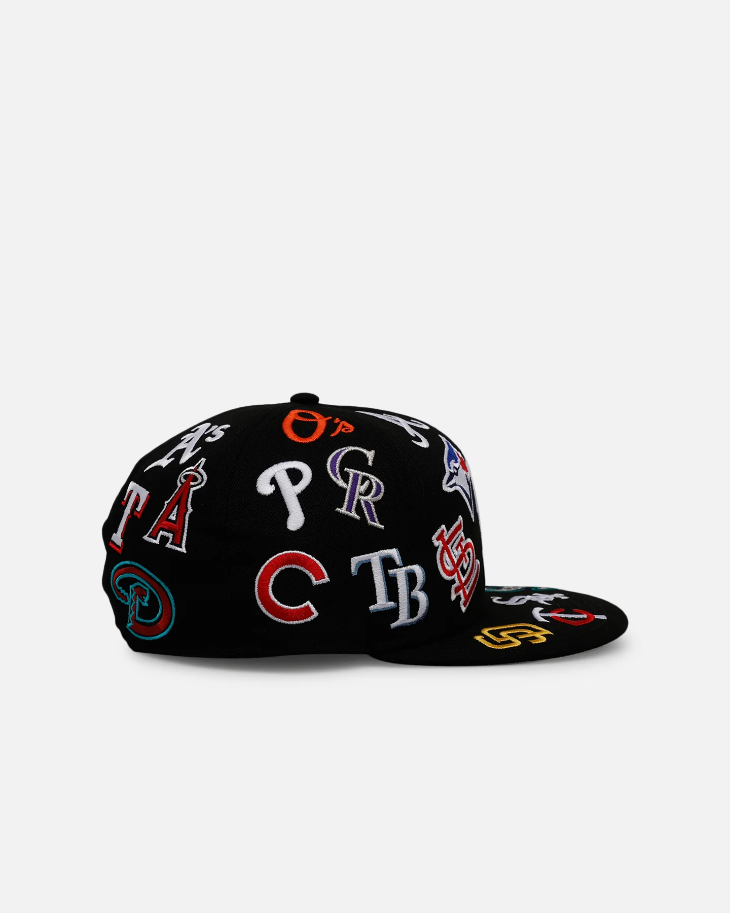 New Era MLB All Over 59FIFTY Fitted Black - Image 3