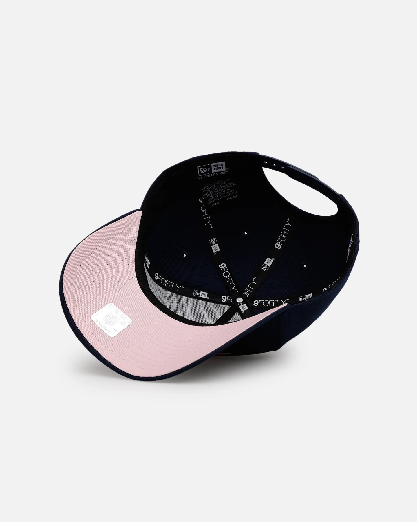 New Era New England Patriots 'Team Color Hearts' 9FORTY A-Frame Snapback Official Team Color - Image 6