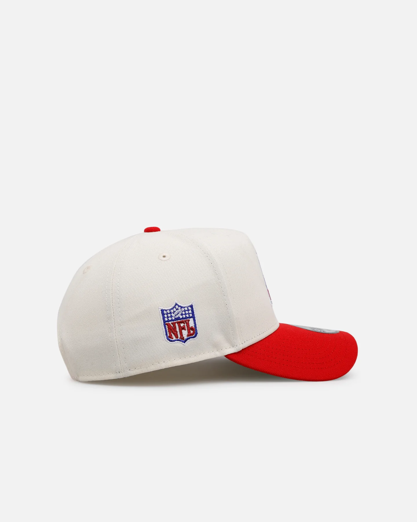 New Era New England Patriots 'Throwback Bowl' 9FORTY A-Frame Snapback Chrome/OTC - Image 3