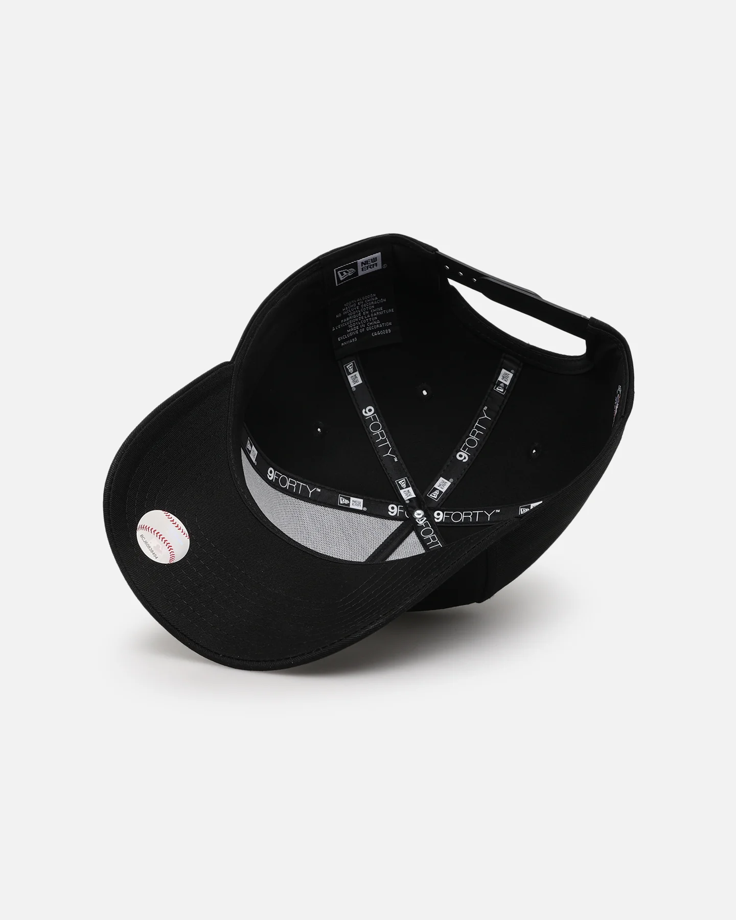 New Era Boston Red Sox 9FORTY A-Frame Snapback Black/Black - Image 6