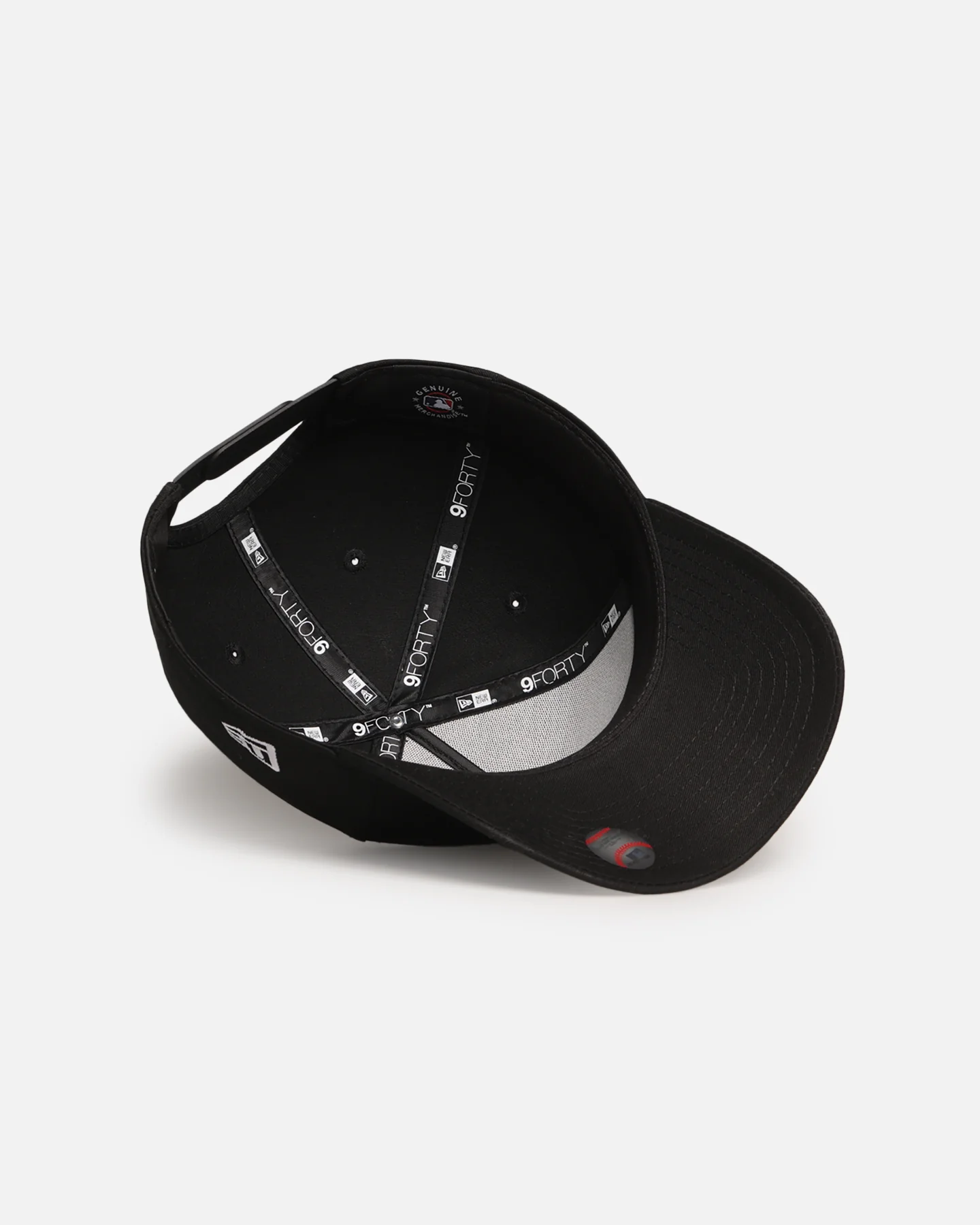 New Era New York Yankees 9FORTY A-Frame Snapback Black/White - Image 6