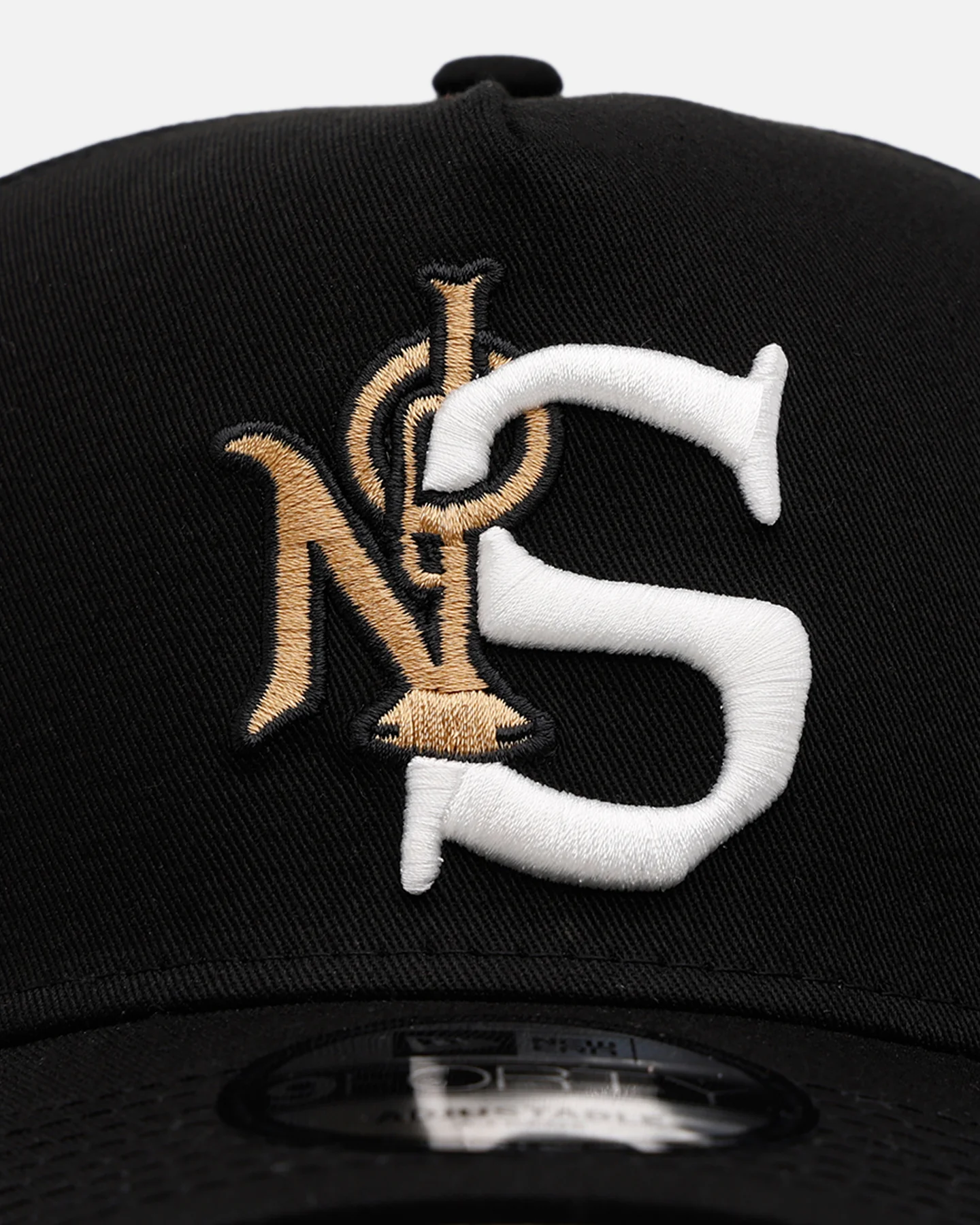 New Era New Orleans Saints 'NFL City Originals 2.0' 9FORTY A-Frame Snapback Black - Image 5