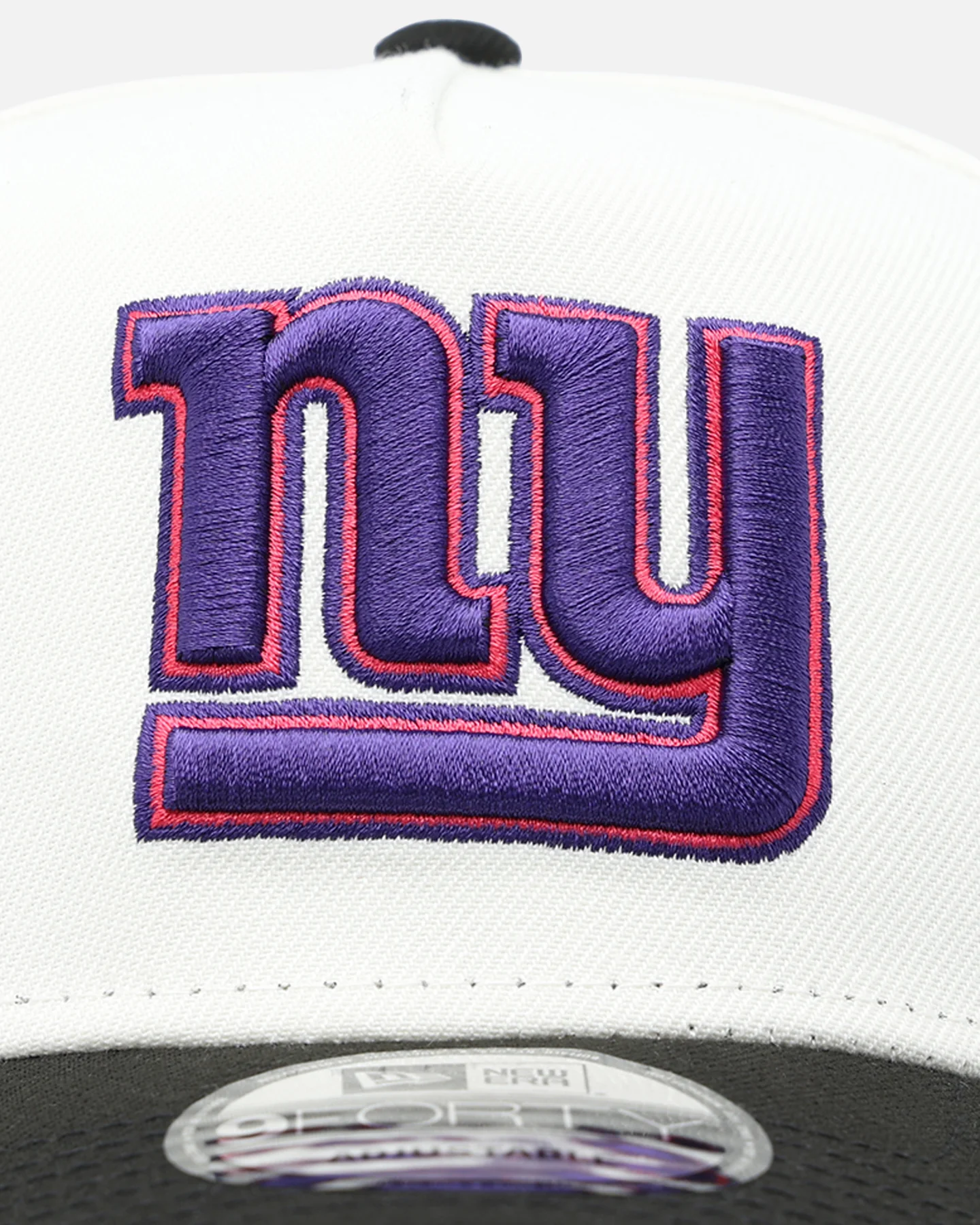New Era New York Giants 'Neon Nights' 9FORTY Snapback Chrome/Black - Image 5