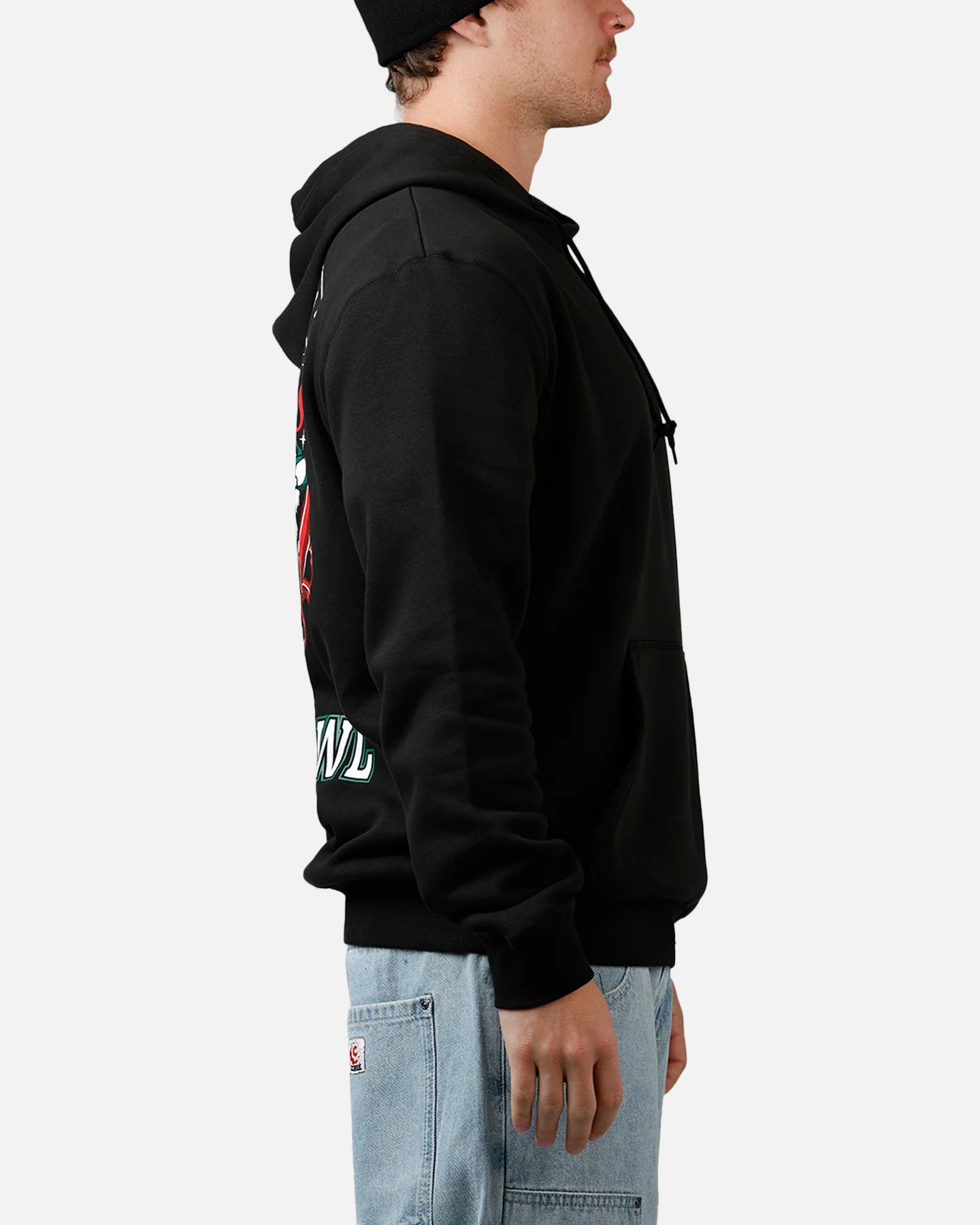 New Era New York Jets All I Want For Christmas Hoodie Black - Image 4