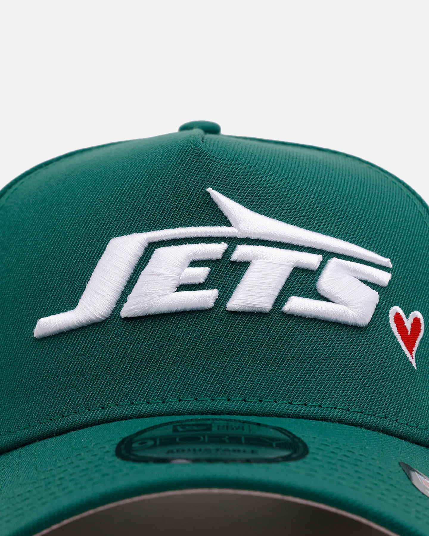 New Era New York Jets 'Team Color Hearts' 9FORTY A-Frame Snapback Official Team Color - Image 5