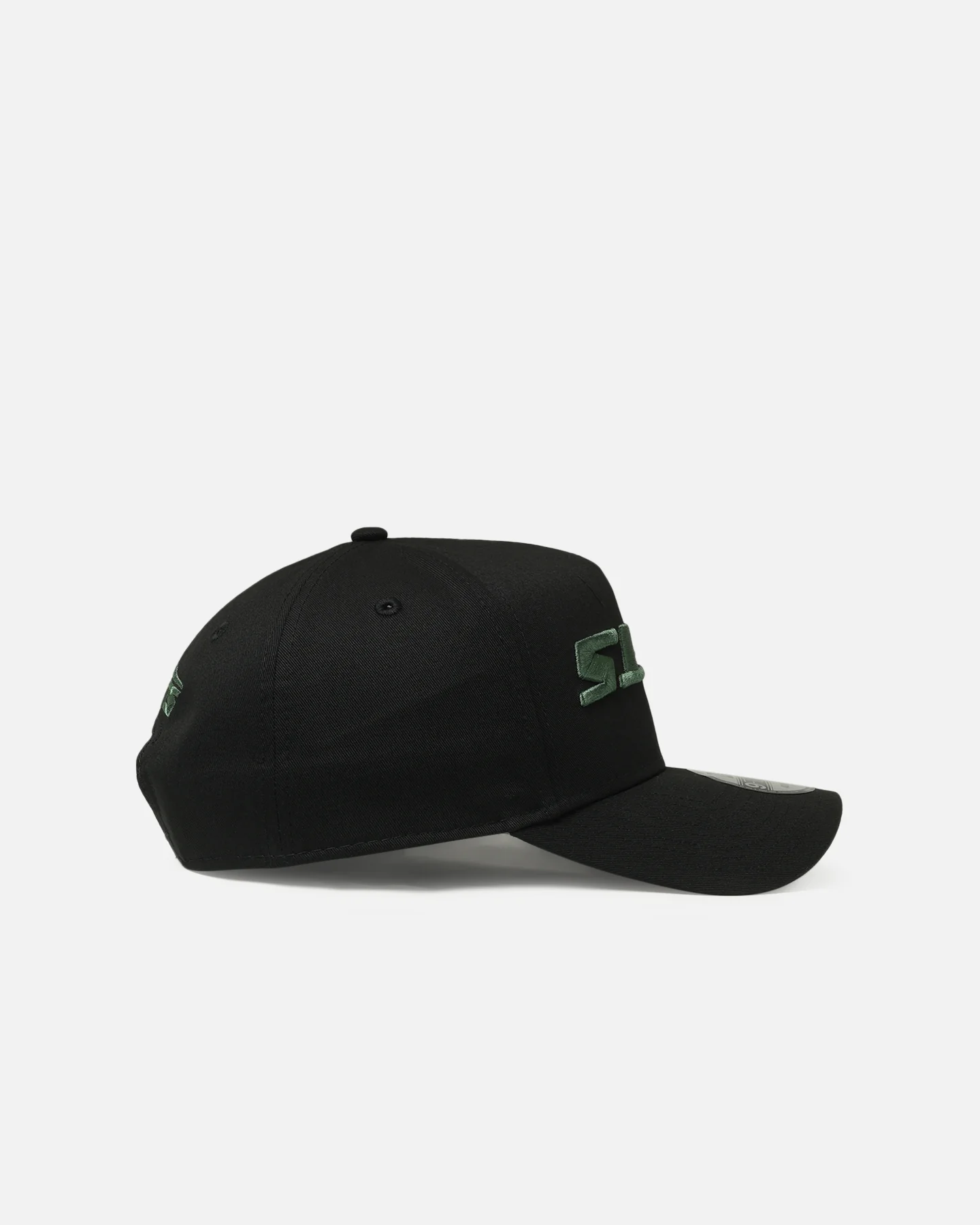 New Era New York Jets 'Upside Down Logo' 9FORTY A-Frame Snapback Black - Image 3