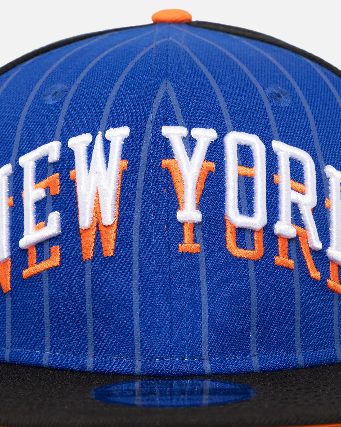 New Era New York Knicks NBA City Edition 9FIFTY Snapback Medium Blue - Image 5
